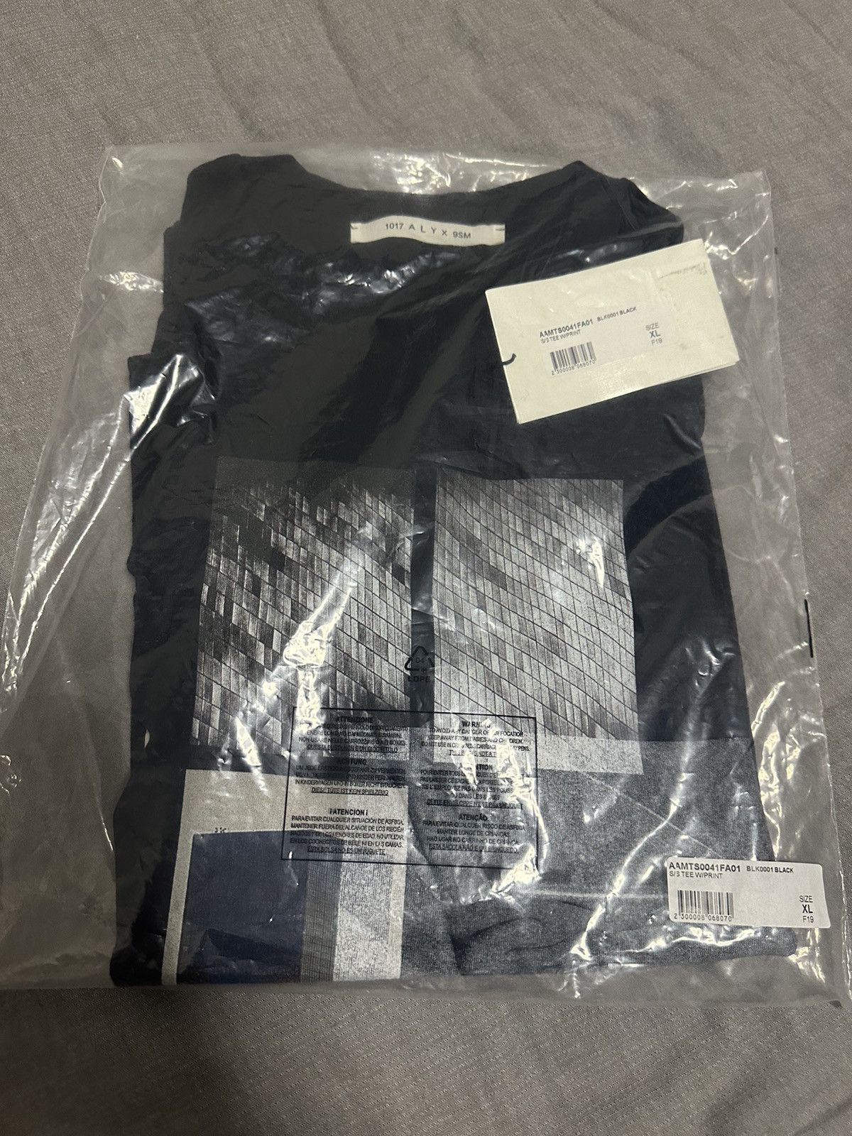 1017 ALYX 9SM 1017 Alyx 9sm Print S/S Tee Black Size US XL / EU 56 / 4 - 3 Thumbnail