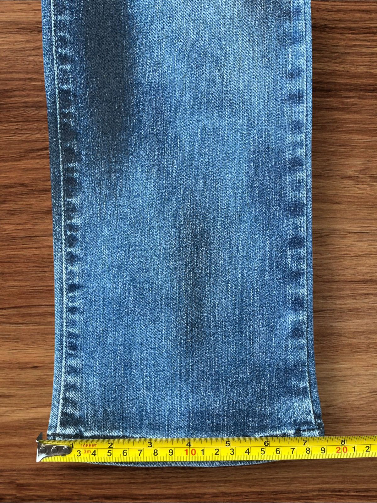 Japanese Brand × Tornado Mart Vintage Japanese Brand Tornado Mart Black Stain Whisker Jean Size US 30 / EU 46 - 18 Thumbnail