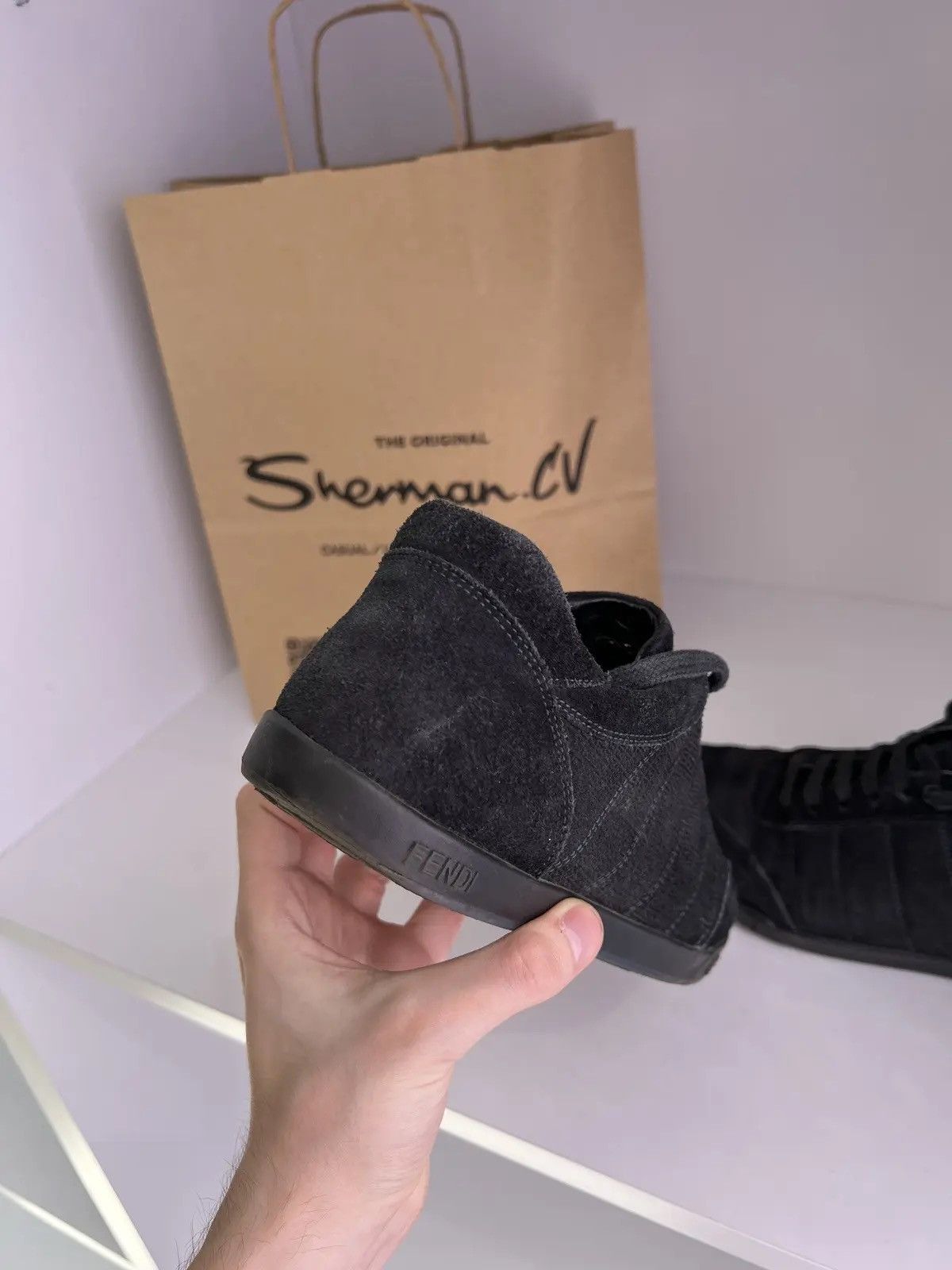 Designer × Fendi × Vintage Vintage Fendi Luxury Sneakers Size US 8 / EU 41 - 14 Thumbnail