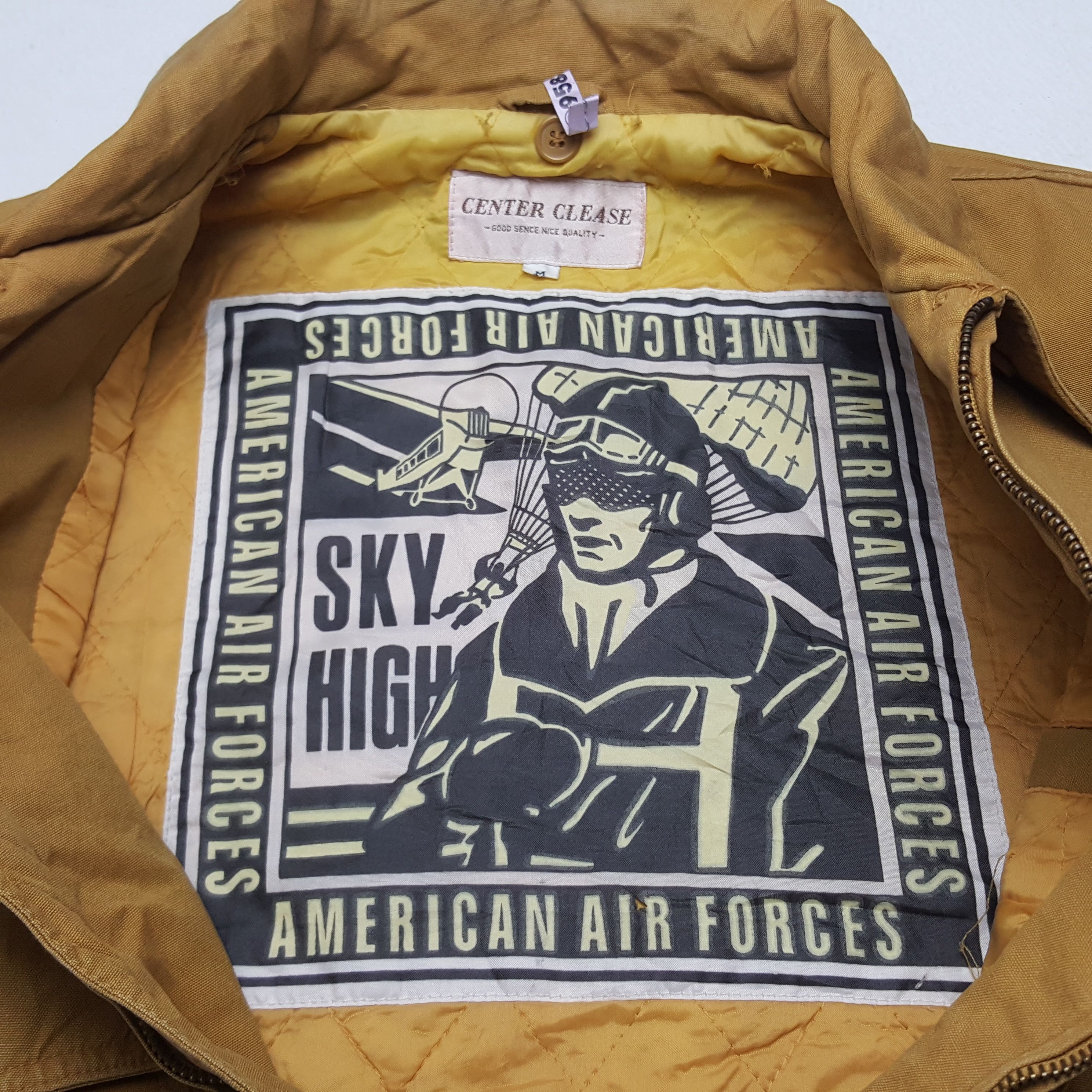 Vintage Vintage Parachute American Air Force Bomber Jacket Size US M / EU 48-50 / 2 - 6 Thumbnail