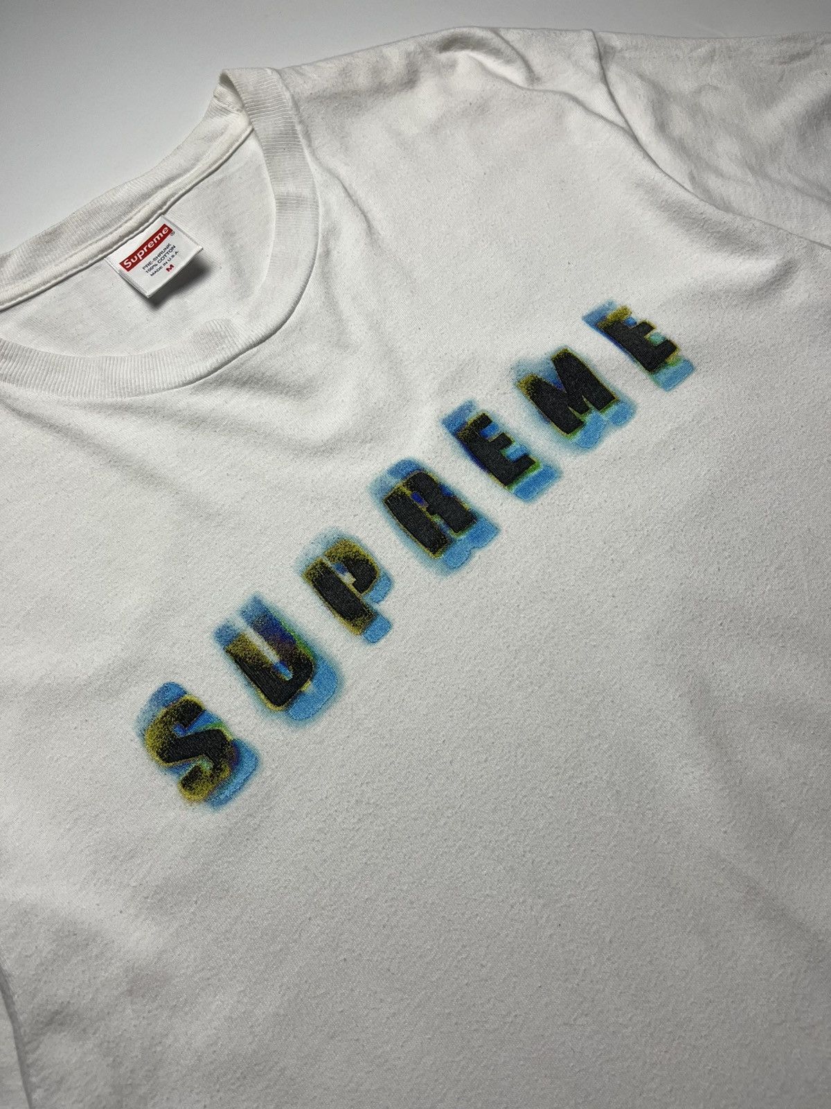 Supreme Supreme Stencil Logo Tee Size US M / EU 48-50 / 2 - 6 Thumbnail