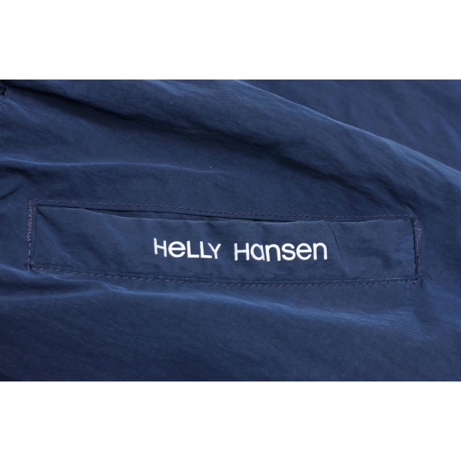 Helly Hansen HELLY HANSEN Navy Blue Hooded Lightweight Parka Jacket Women Size L MJ2561 Size L / US 10 / IT 46 - 6 Thumbnail