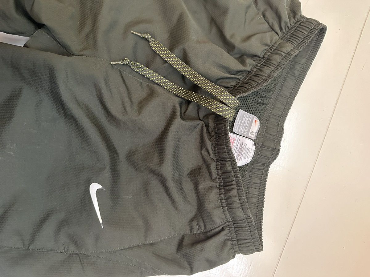Nike × Vintage Vintage Nike Olive Green Track Pants Size US 39 - 1 Thumbnail