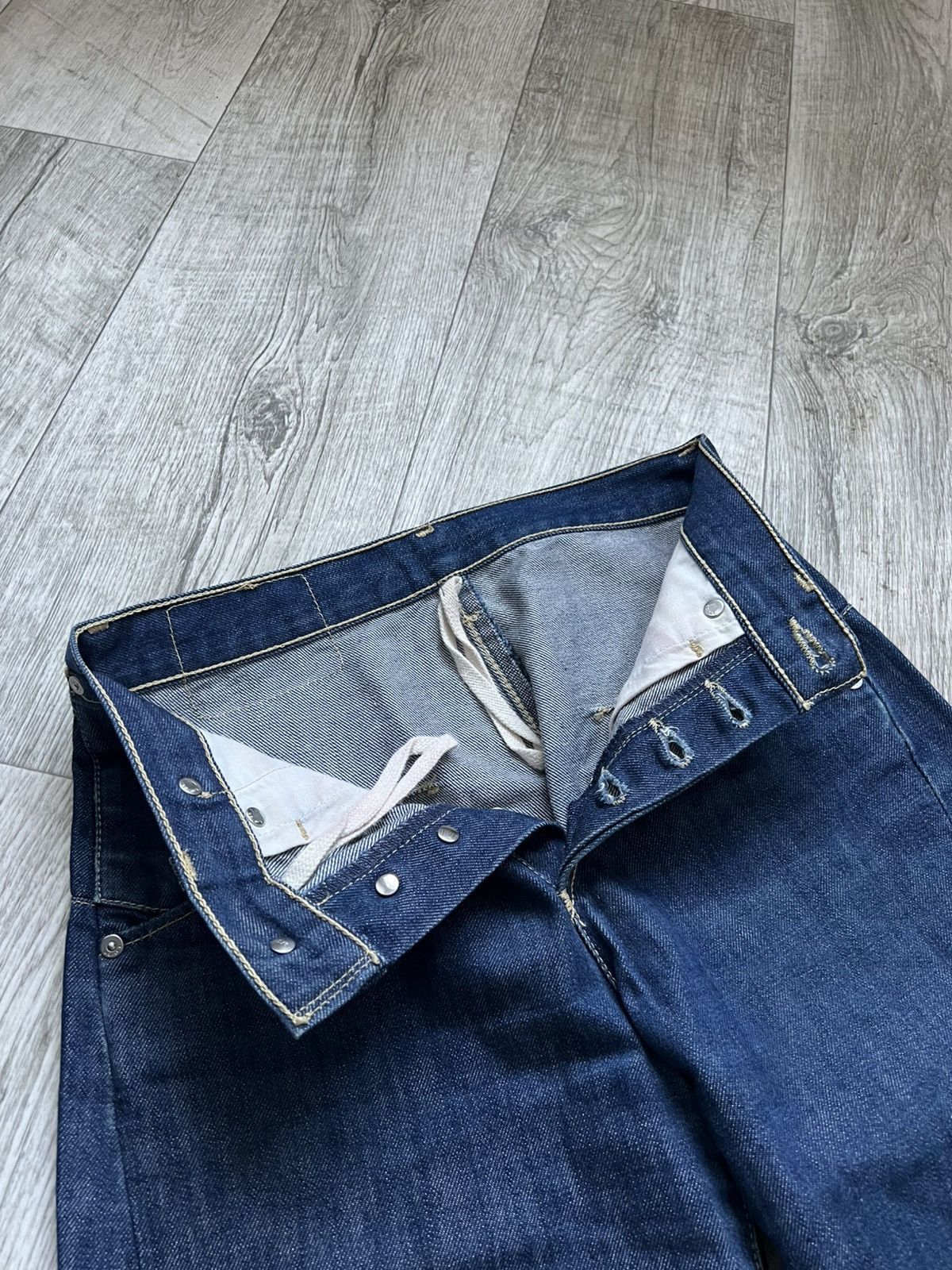 Levi's Crazy Vintage Levis Engineered Japan Jeans Hysteric Glamour Size 22" - 13 Thumbnail