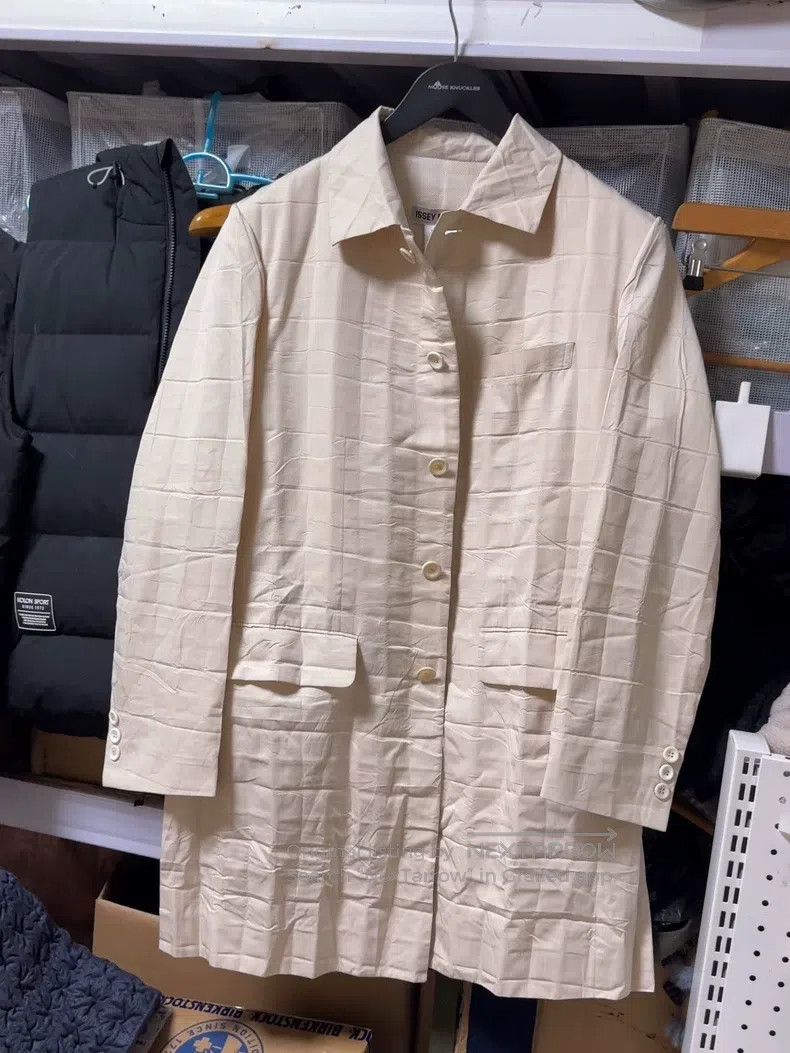 Issey Miyake Issey Miyake Main Line Ruched Trench Coat Size M / US 6-8 / IT 42-44 - 1 Thumbnail