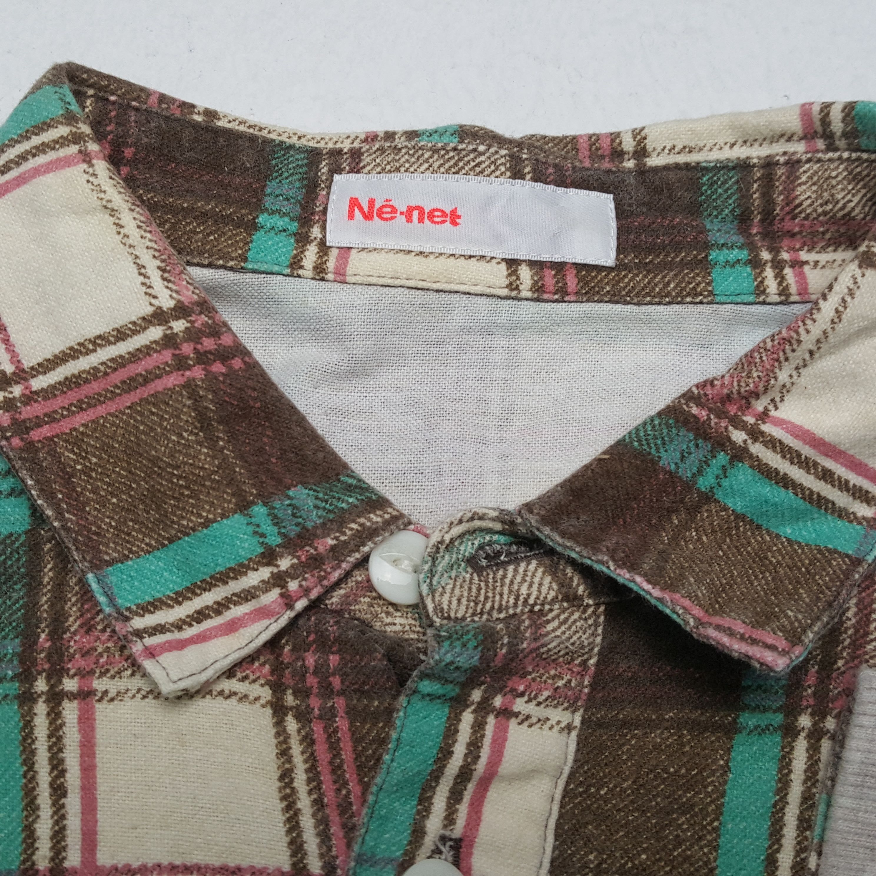 Issey Miyake × Ne-Net × Vintage Vintage ASSEMBLAGE NENET by Issey Miyake Japan Brand Shirts Size US M / EU 48-50 / 2 - 9 Thumbnail