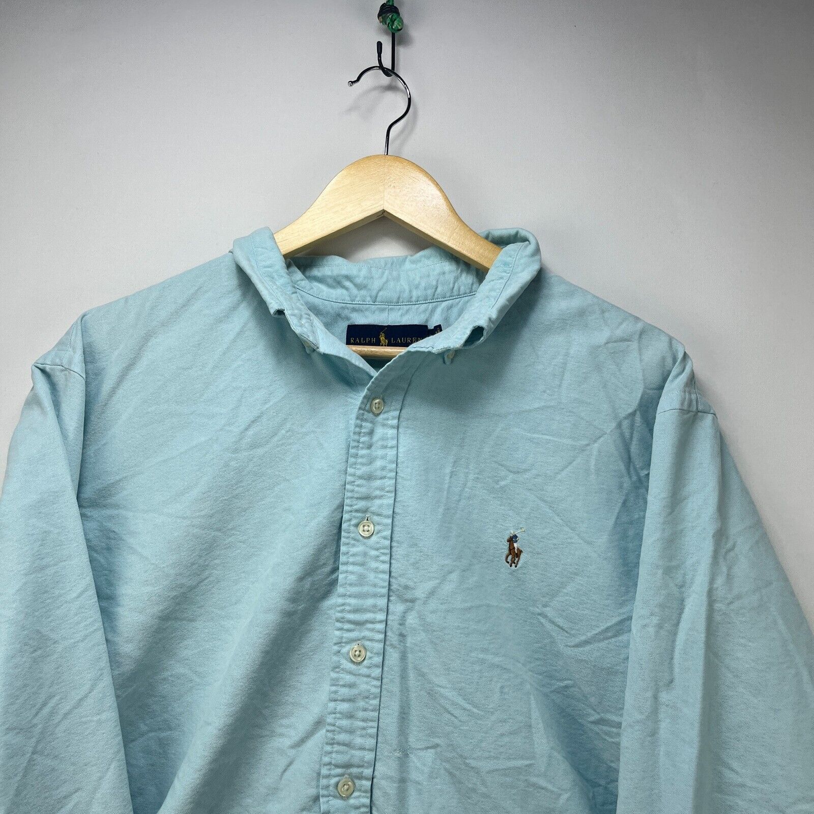 Polo Ralph Lauren × Vintage Vintage Polo Ralph Lauren Button Up 2XL Blake Style Size US XXL / EU 58 / 5 - 2 Thumbnail