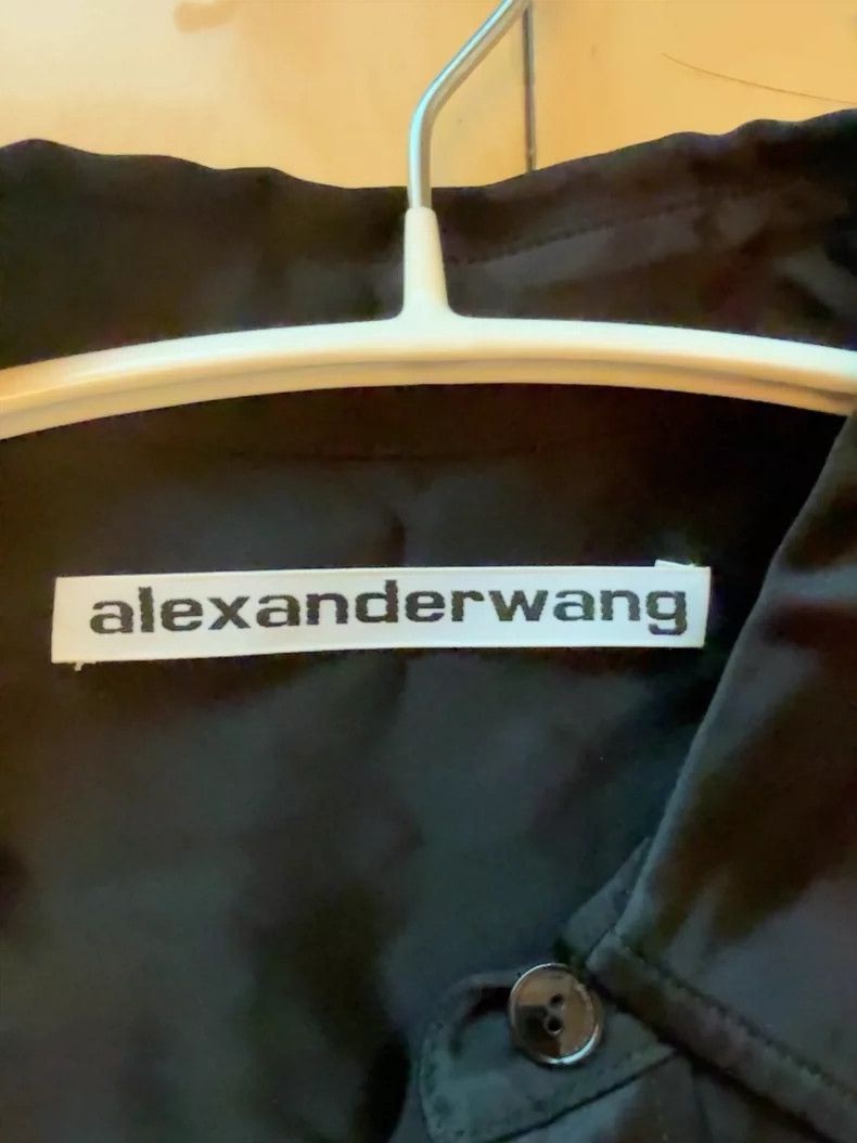 Alexander Wang Alexander Wang Long Shirt Dress- Size XS / US 0-2 / IT 36-38 - 4 Thumbnail