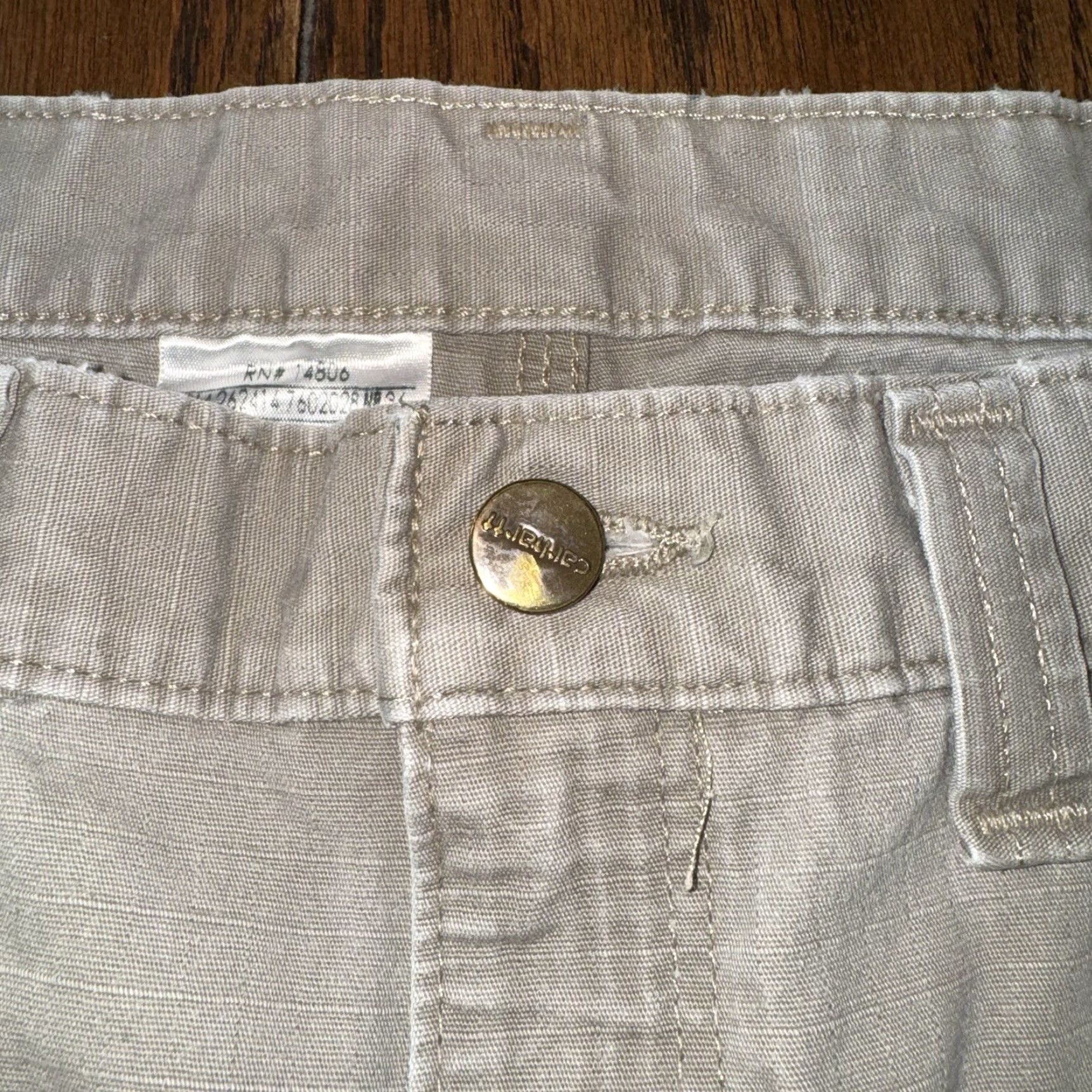 Carhartt Carhartt Pants Men’s 44x30 Cargo Ripstop Double Knee Relaxed Fit Work DES B342 Size US 44 / EU 60 - 7 Thumbnail