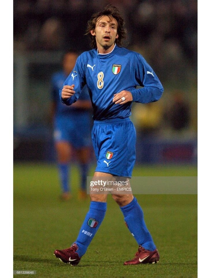 Puma ITALY 2003 2004 HOME FOOTBALL SHIRT ITALIA SOCCER JERSEY Size US S / EU 44-46 / 1 - 10 Thumbnail
