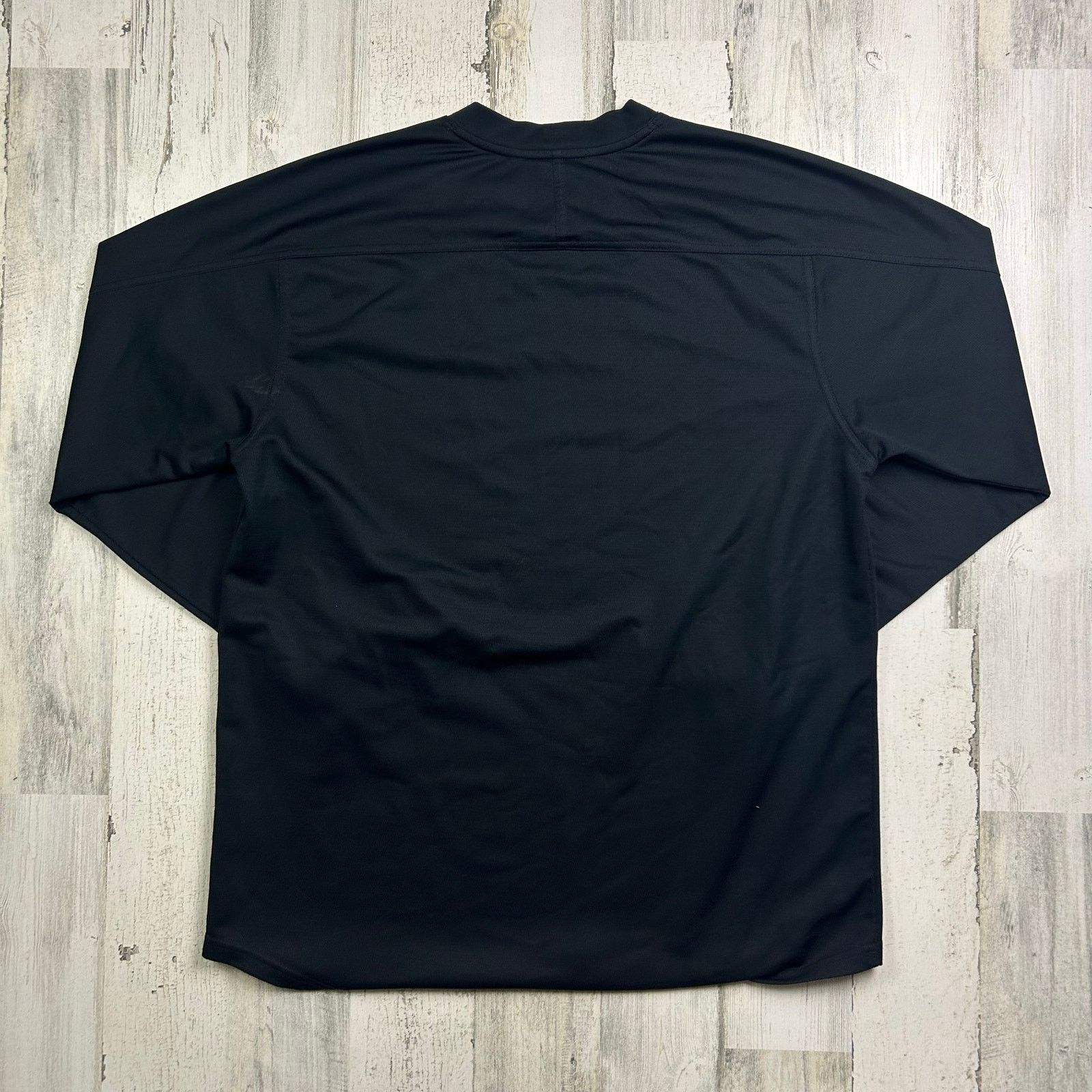 Nike × Vintage Vintage Y2K Nike Black Polyester Long Sleeve Shirt Size US L / EU 52-54 / 3 - 4 Thumbnail