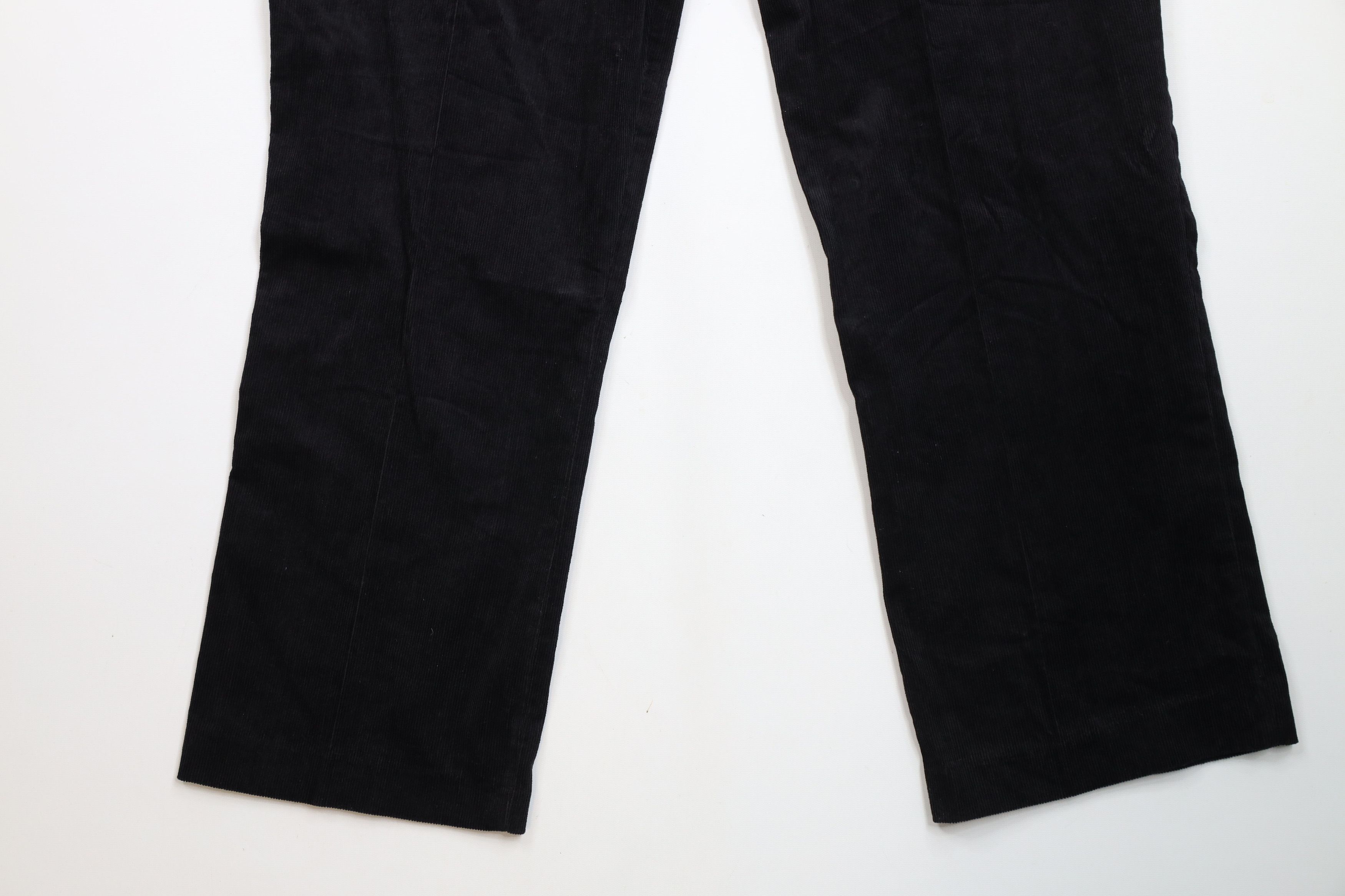 Vintage Vintage 90s Streetwear Wide Leg Corduroy Chino Pants Black Size US 38 / EU 54 - 12 Thumbnail