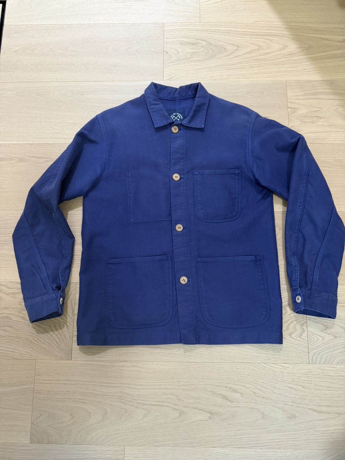 Bleu De Paname Bleu De Paname Blue Counter Jacket (Small) | Grailed