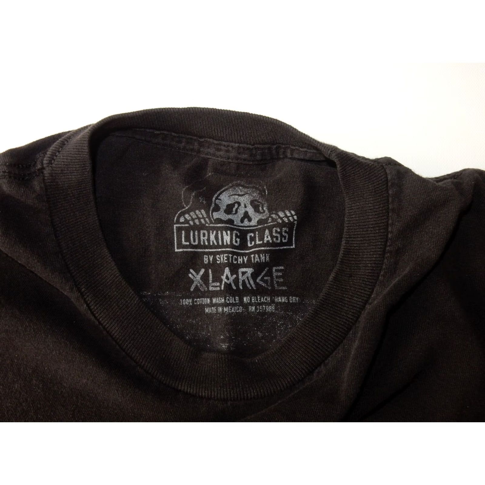 Vintage Lurking Class T Shirt Mens XL Black Cotton Graphic Print Long Sleeve Size US XL / EU 56 / 4 - 4 Thumbnail