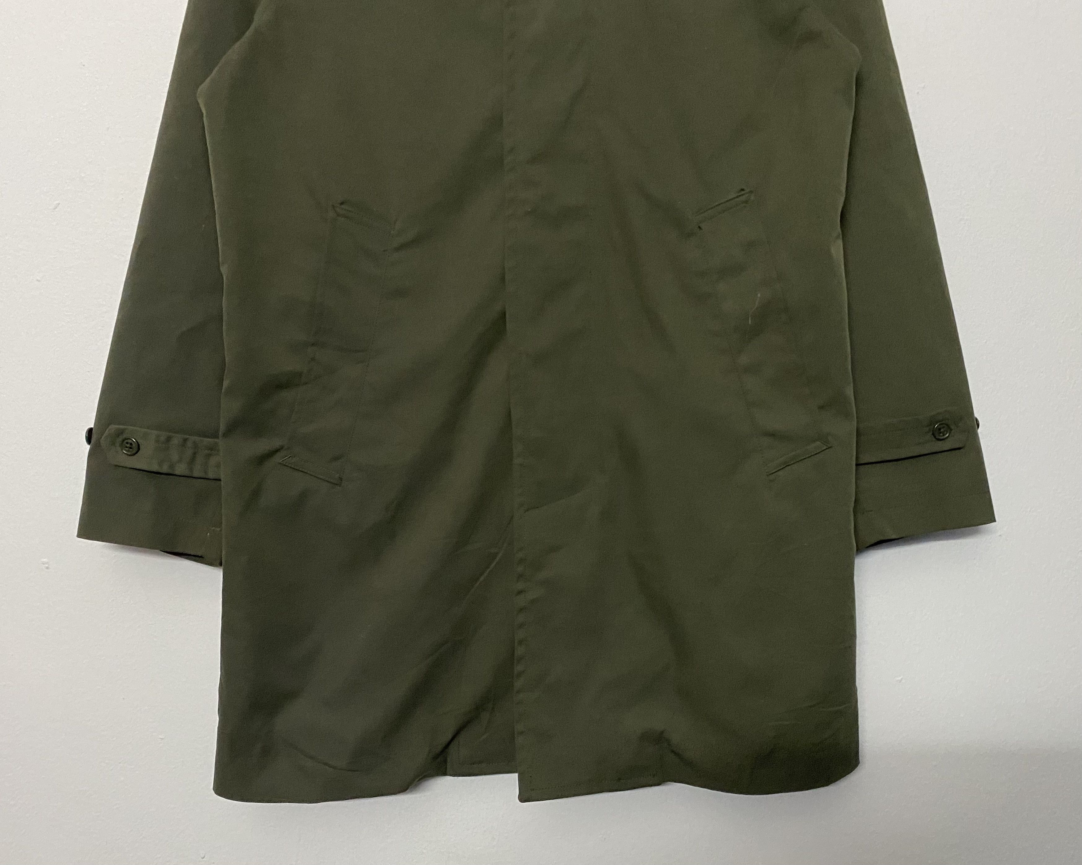 Japanese Brand COEN Tokyo Japan Easy Chic Mac Coat Military Green Large Size US L / EU 52-54 / 3 - 5 Thumbnail