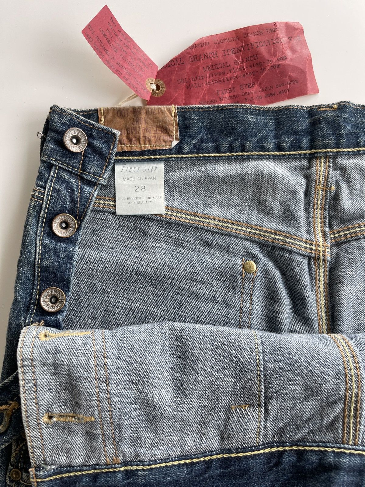 BRANCH DEPT❗️Double Waist Flare Multipocket Union Made Jeans