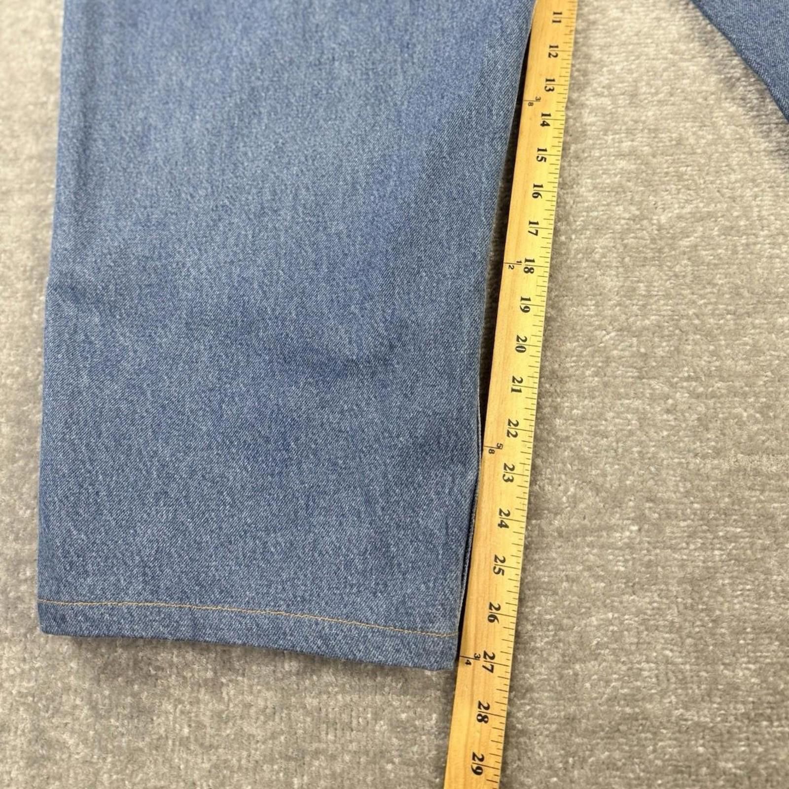 Levi's Vintage 90s Levis 545 Leg Brown Tab Jeans Mens Size 52x27 Size US 44 / EU 60 - 5 Thumbnail