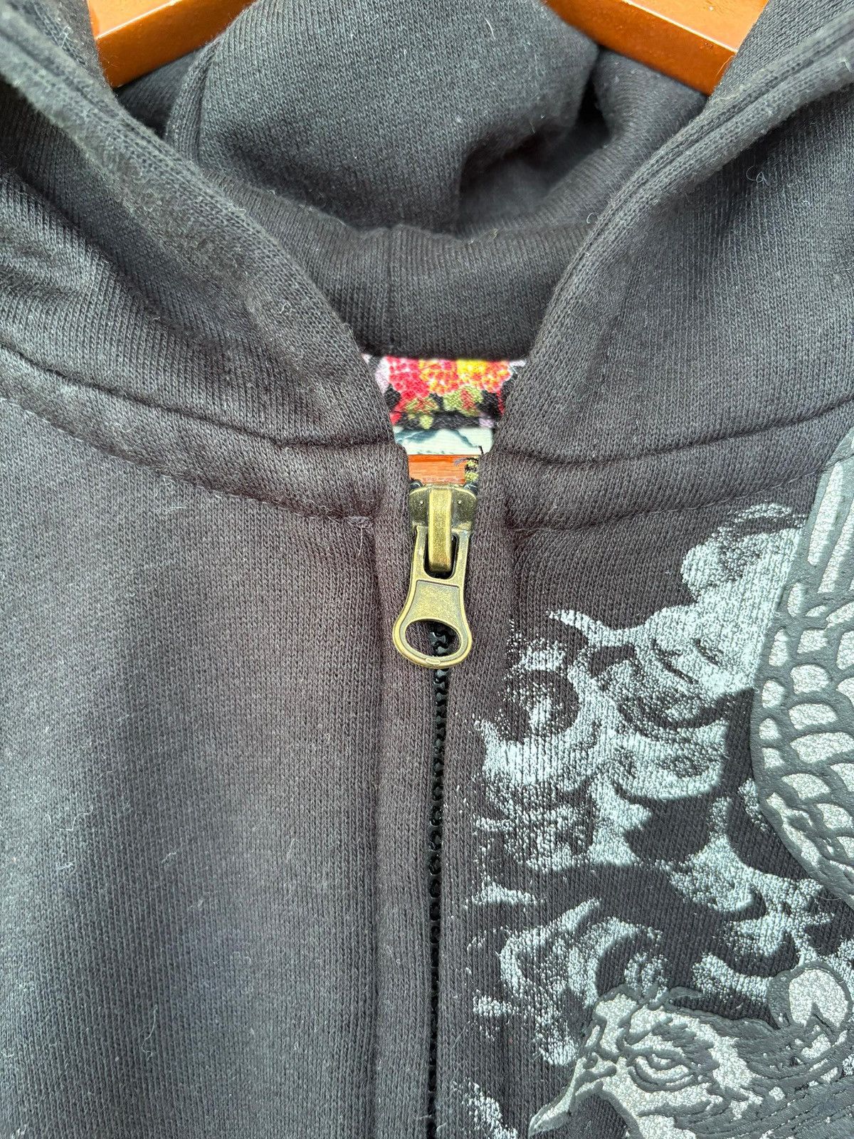 Japanese Brand VTG Phoenix Hoodie Full Print Design Japan art Stlye Size US L / EU 52-54 / 3 - 12 Thumbnail