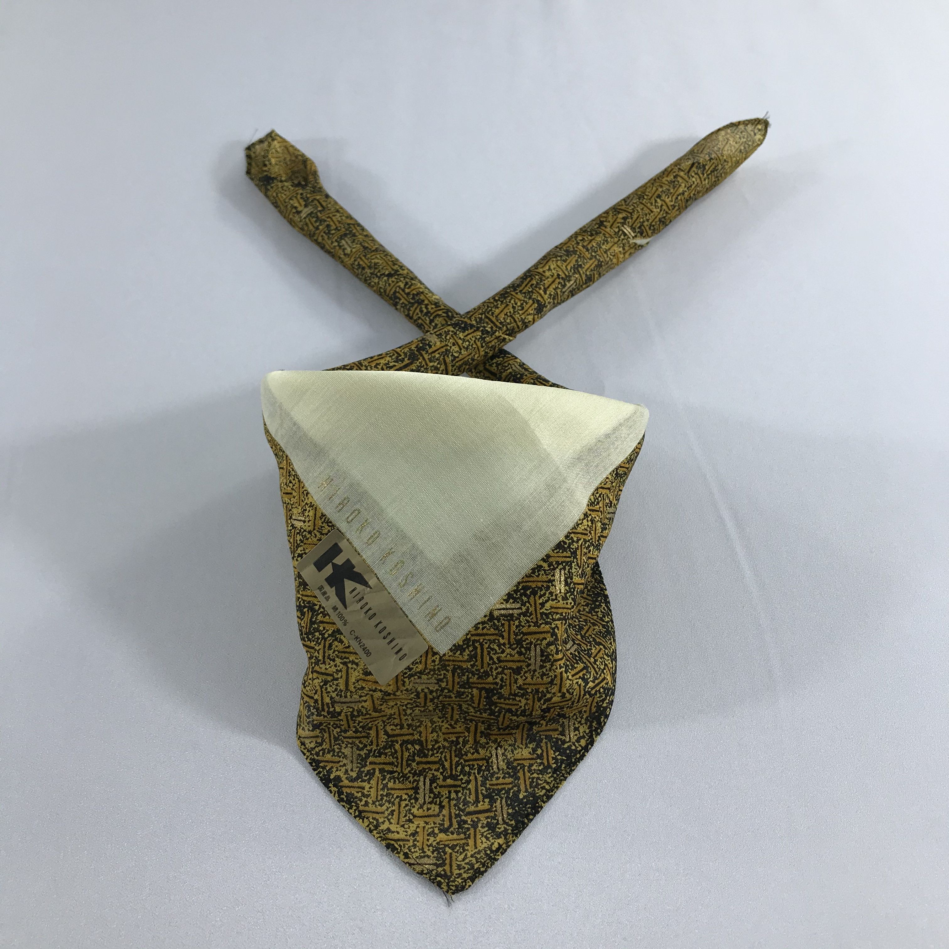 Hiroko Koshino Homme Hiroko Koshino Handkerchief Neckerchief Bandana H1108 Size ONE SIZE - 1 Thumbnail