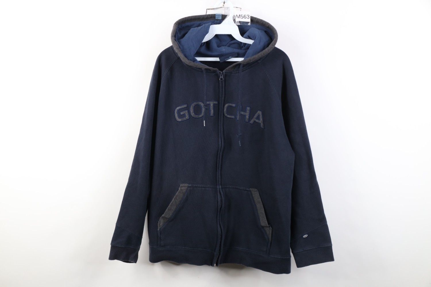 Vintage Vintage 90s Y2K Gotcha Surfing Full Zip Hoodie Sweatshirt Size XL / US 12-14 / IT 48-50 - 1 Thumbnail