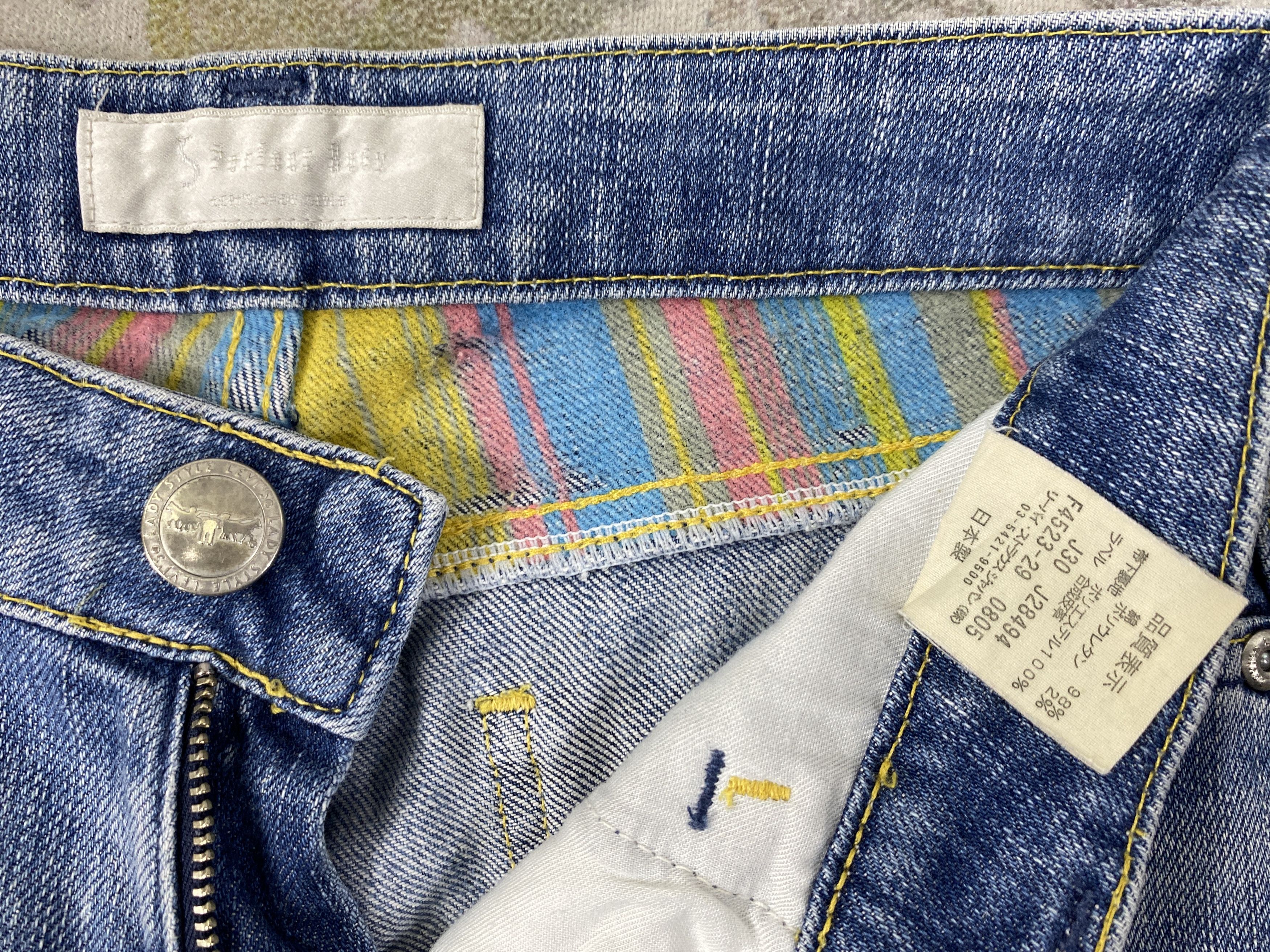 Kapital Vintage Levis Low rise Flare kapital style 26x35 - JN3051 Size US 26 / EU 42 - 10 Thumbnail