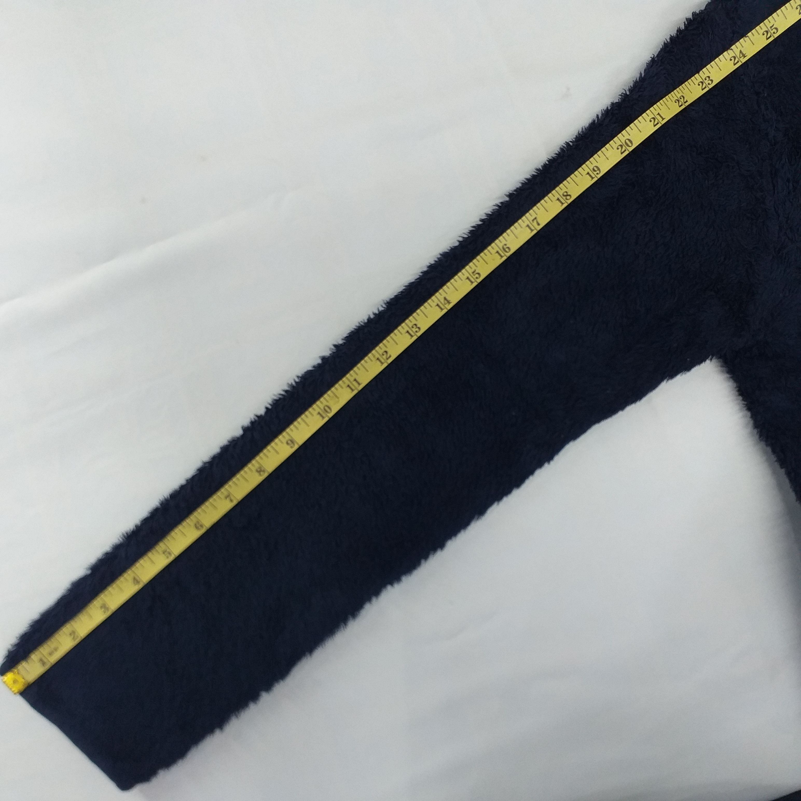 Japanese Brand VTG Uniqlo Silky Fleece Zipper Jacket Navy Blue -J009 Size US L / EU 52-54 / 3 - 8 Thumbnail