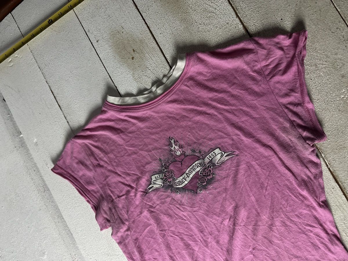 Harley Davidson 2005🚨VNTG HARLEY DAVIDSON WOMEN TEE EUROPEAN BIKE WEEK Size M / US 6-8 / IT 42-44 - 2 Thumbnail
