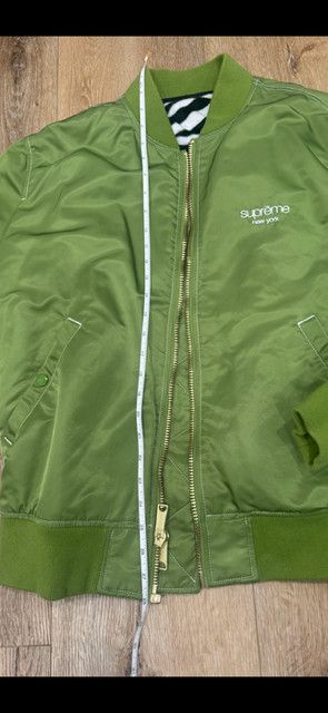 Supreme Supreme reversible bomber jacket with zebra Size US L / EU 52-54 / 3 - 8 Thumbnail