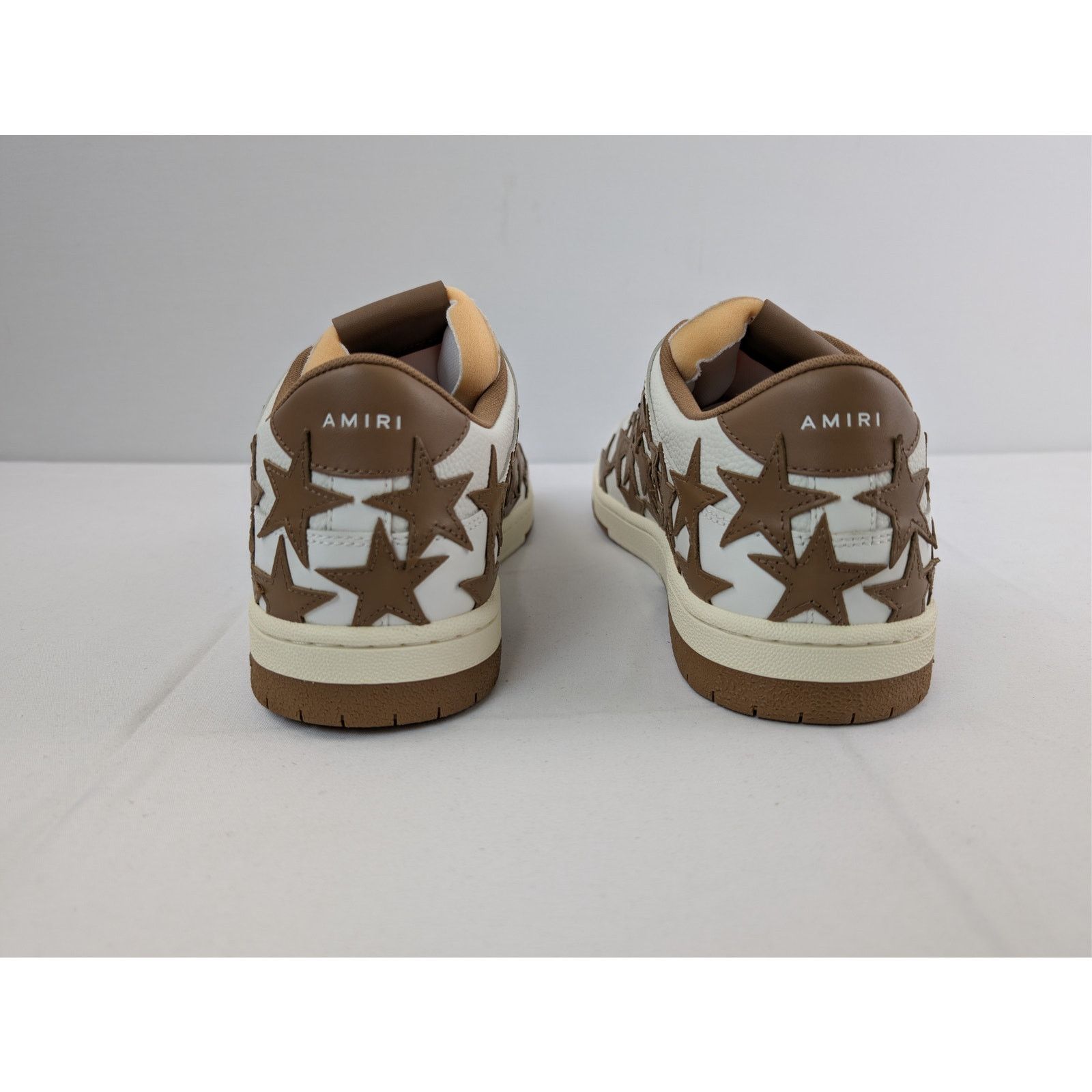 Amiri o1rshd1 Stars Low top sneakers in White/Brown 47 Size US 14 / EU 47 - 10 Thumbnail