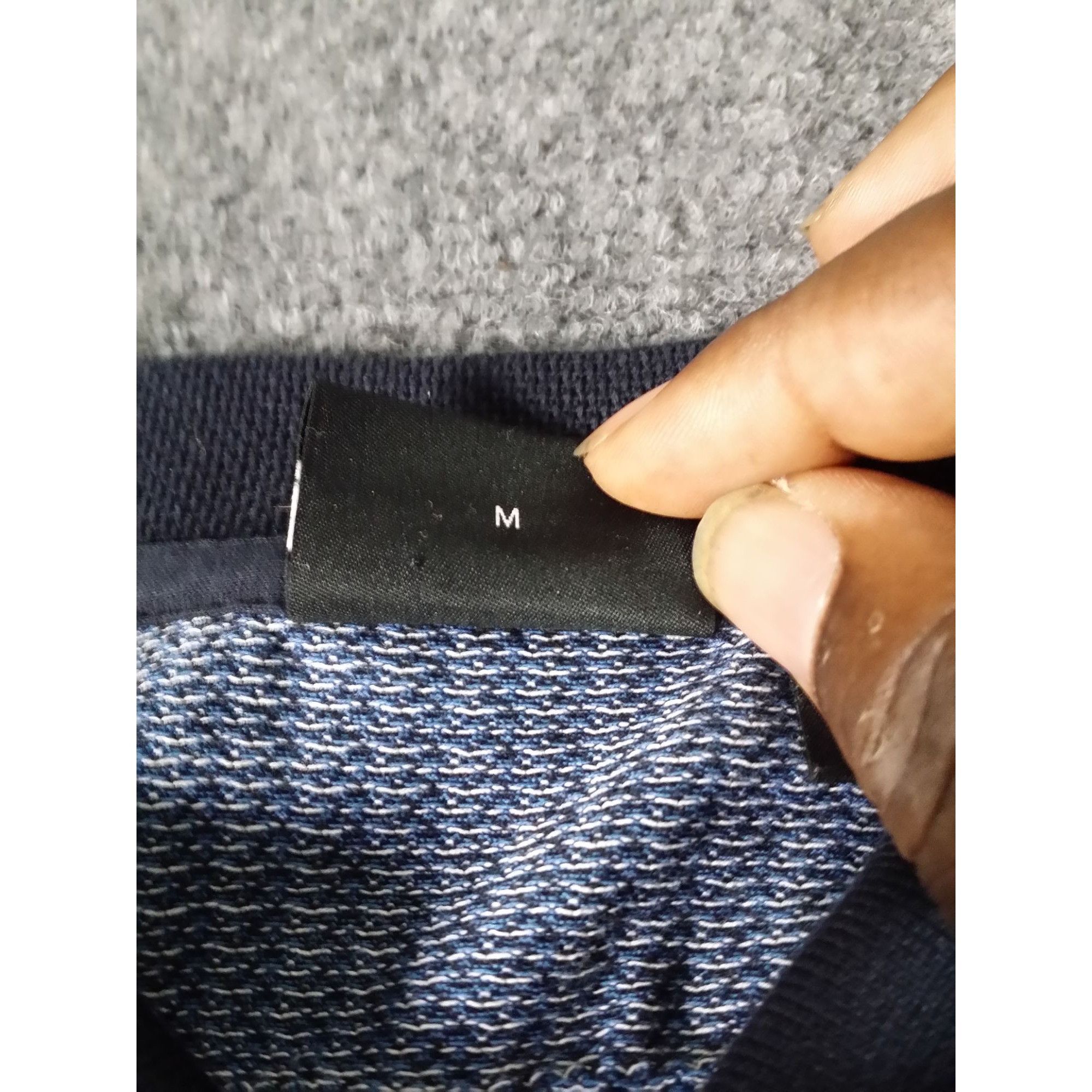 Hugo Boss Hugo Boss Polo Men Sz M Blue Long Sleeve Chevron Designer Wo Size US M / EU 48-50 / 2 - 9 Thumbnail
