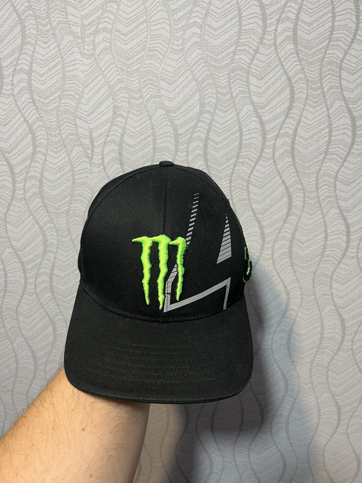 Fox Racing FOX Monster Energy Ricky Carmichael 4 Moto Racing Cap Hat Size ONE SIZE - 2 Thumbnail