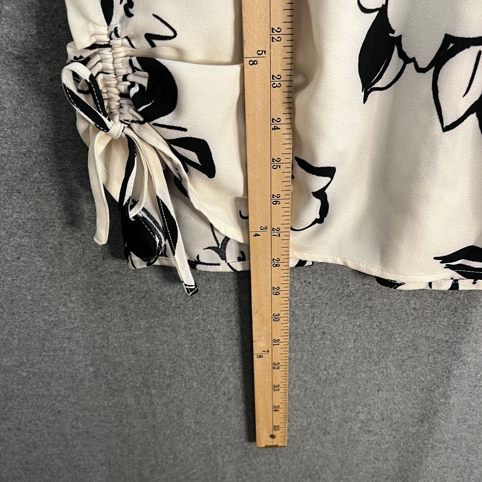 Other Denim & Co. Printed Ruche Side Regular Soft Shirt Size XXS / US 00 / IT 34 - 10 Thumbnail