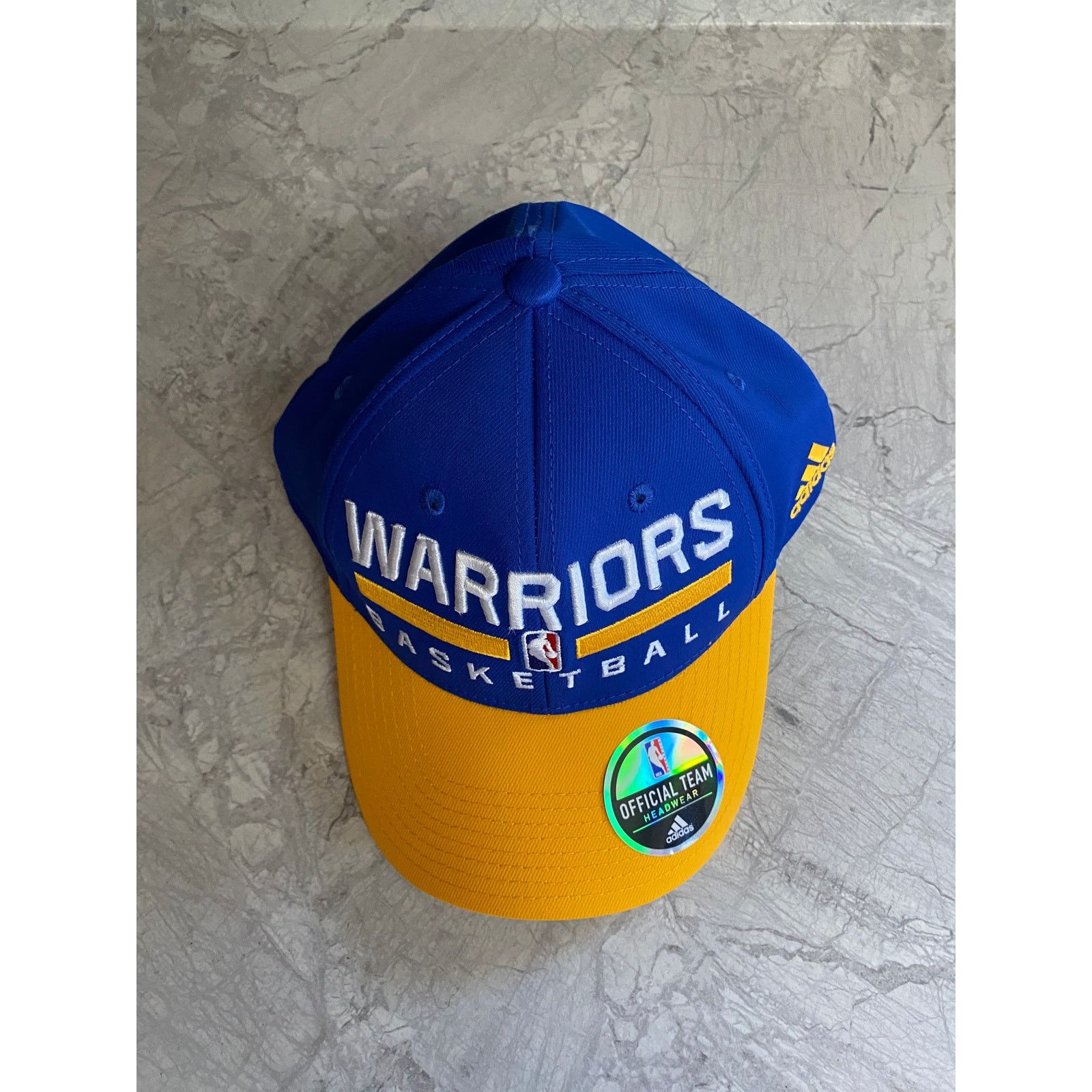 Adidas New Golden State Warriors Adidas NBA Snapback Hat Size ONE SIZE - 3 Thumbnail