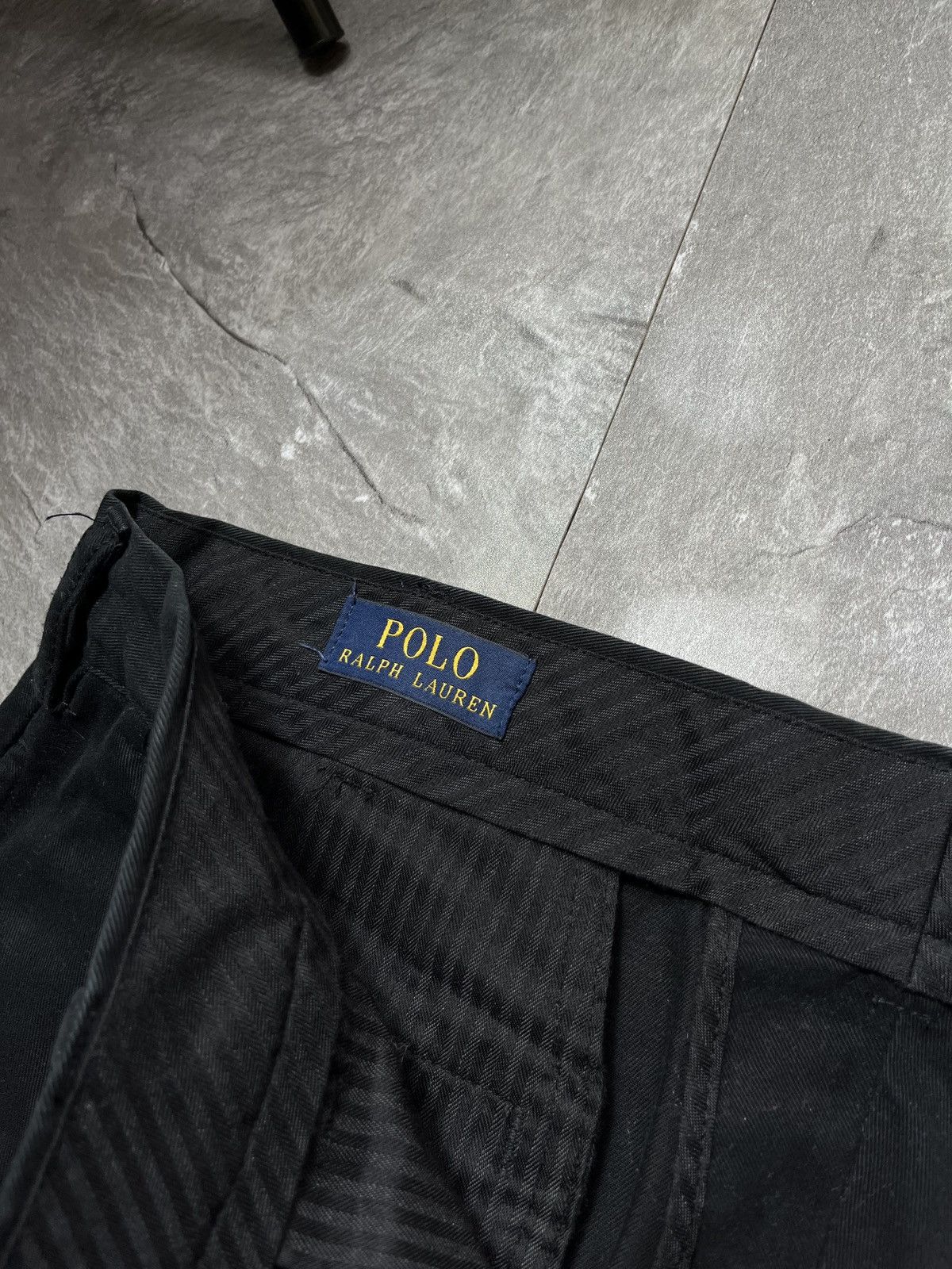 Polo Ralph Lauren Polo Ralph Lauren Black Chino Pants Size US 34 / EU 50 - 10 Thumbnail