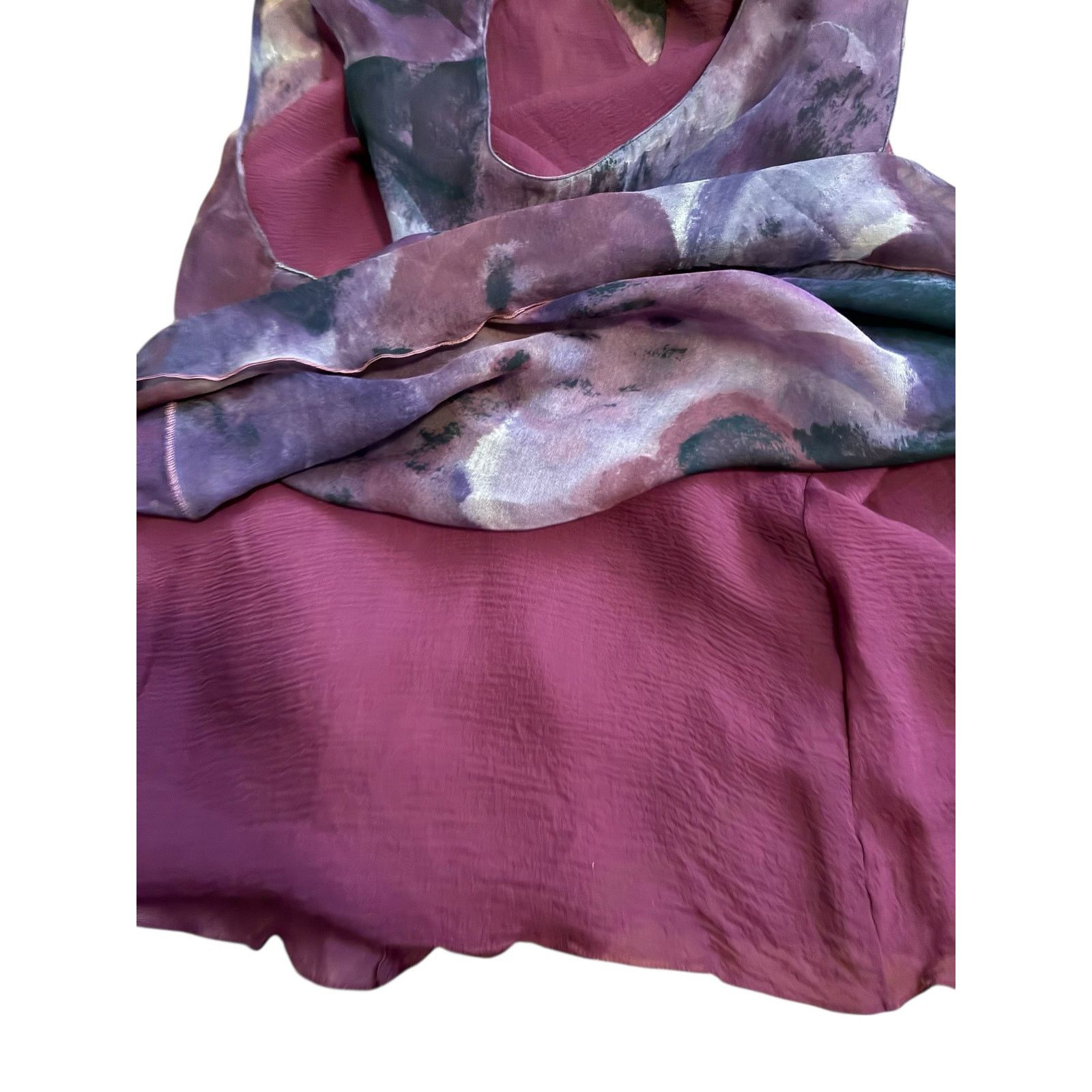 Chanel Chanel Boutique Silk Floral Sleeveless Blouse Top M Size M / US 6-8 / IT 42-44 - 8 Thumbnail
