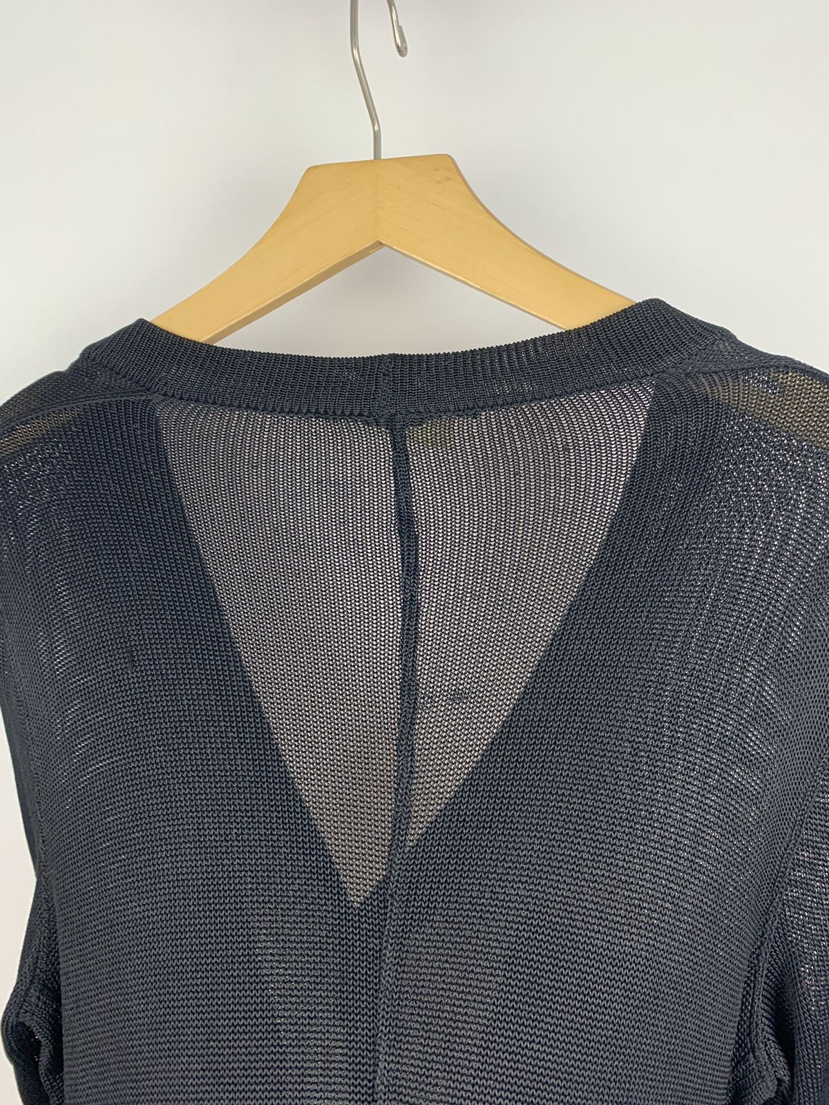 Chanel Chanel Boutique Cardigan Black Viscose Vintage Womens Sz 42 Size M / US 6-8 / IT 42-44 - 23 Thumbnail