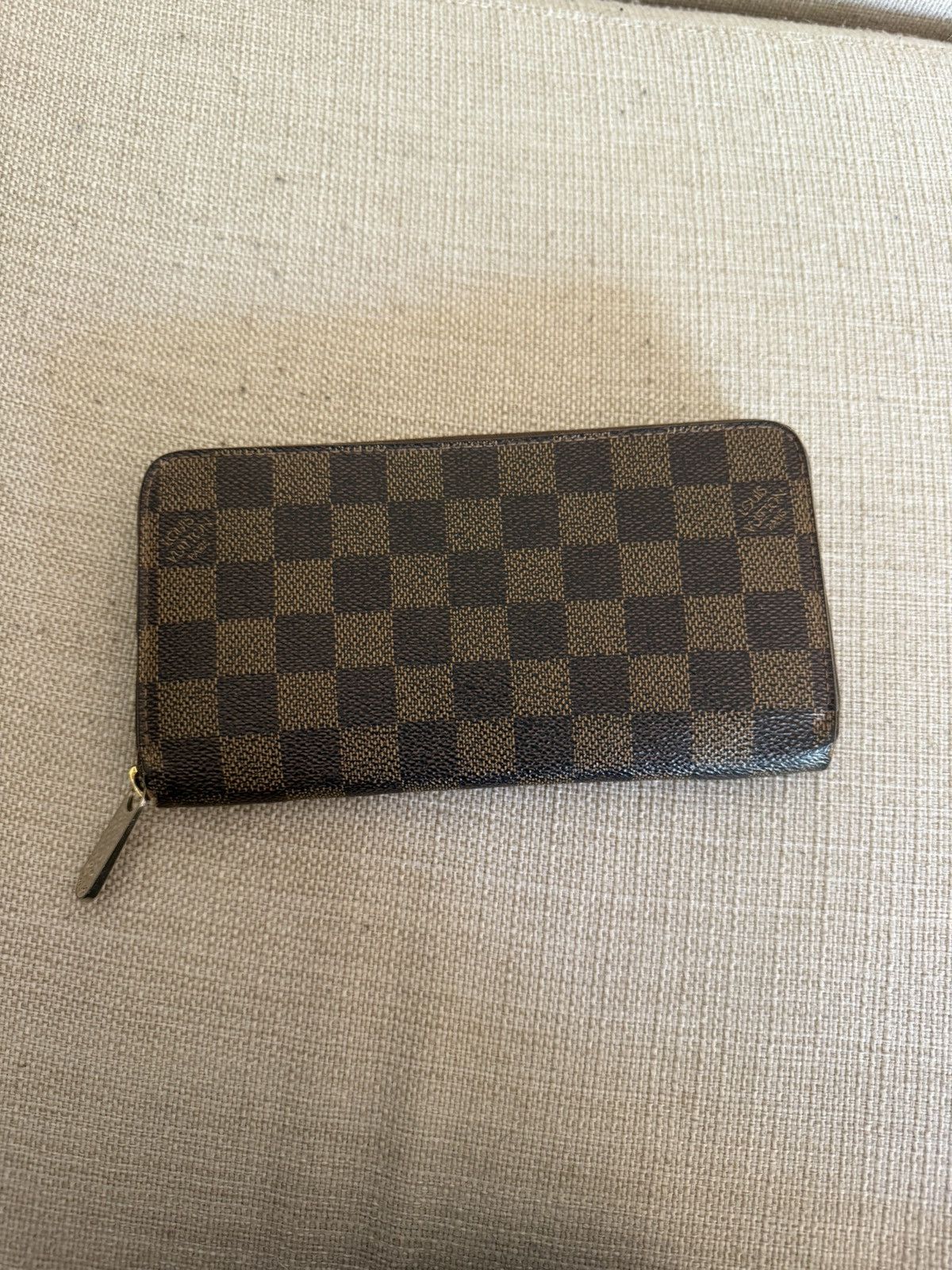 Louis Vuitton Louis Vuitton womens damier ebene zippy wallet Size ONE SIZE - 1 Thumbnail