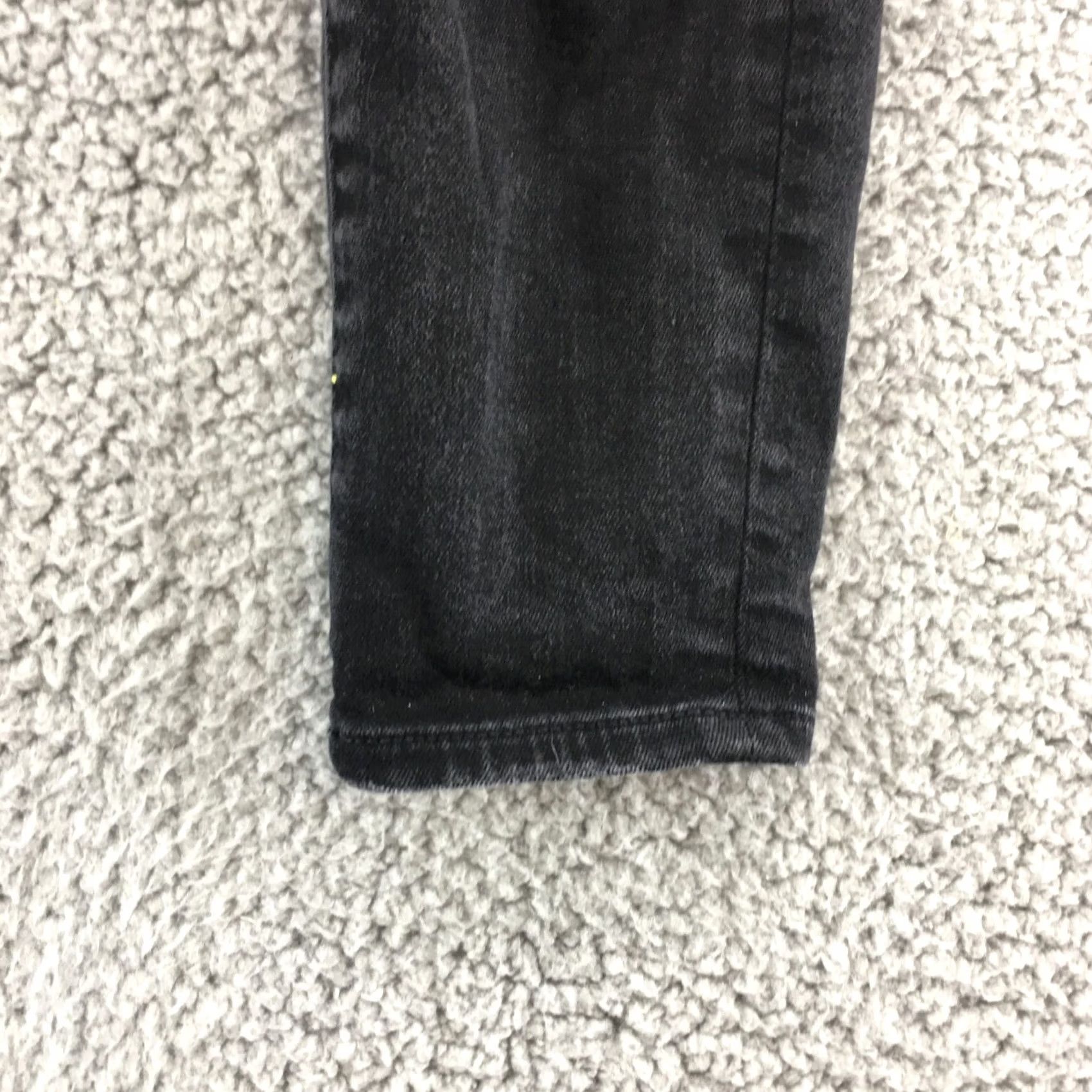 American Eagle Outfitters American Eagle Outfitters Next Level Stretch Skinny Jeans Womens 6 Black Denim Mid Rise Zip Jeans Womens Black Denim Mid Rise Zip Size 28" / US 6 / IT 42 - 4 Thumbnail