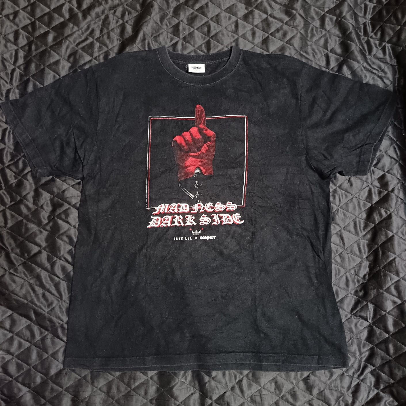 WWE Jake Lee X Convict AJPW Wrestling Puroresu Tee Size US XL / EU 56 / 4 - 1 Thumbnail