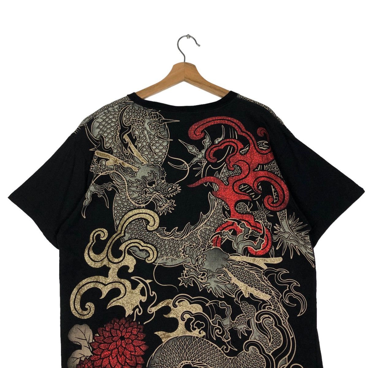 Japanese Brand 🔥Space Opera Vintage Sukajan T-Shirt Over Print Big Logo Size US L / EU 52-54 / 3 - 8 Thumbnail