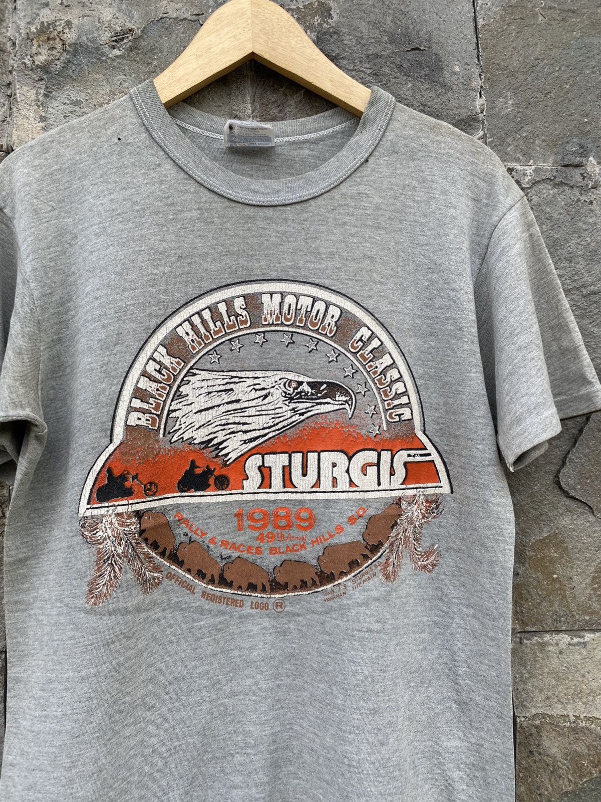 Vintage 80s Sturgis Black Hills South Dakota Shirt Size US M / EU 48-50 / 2 - 3 Thumbnail