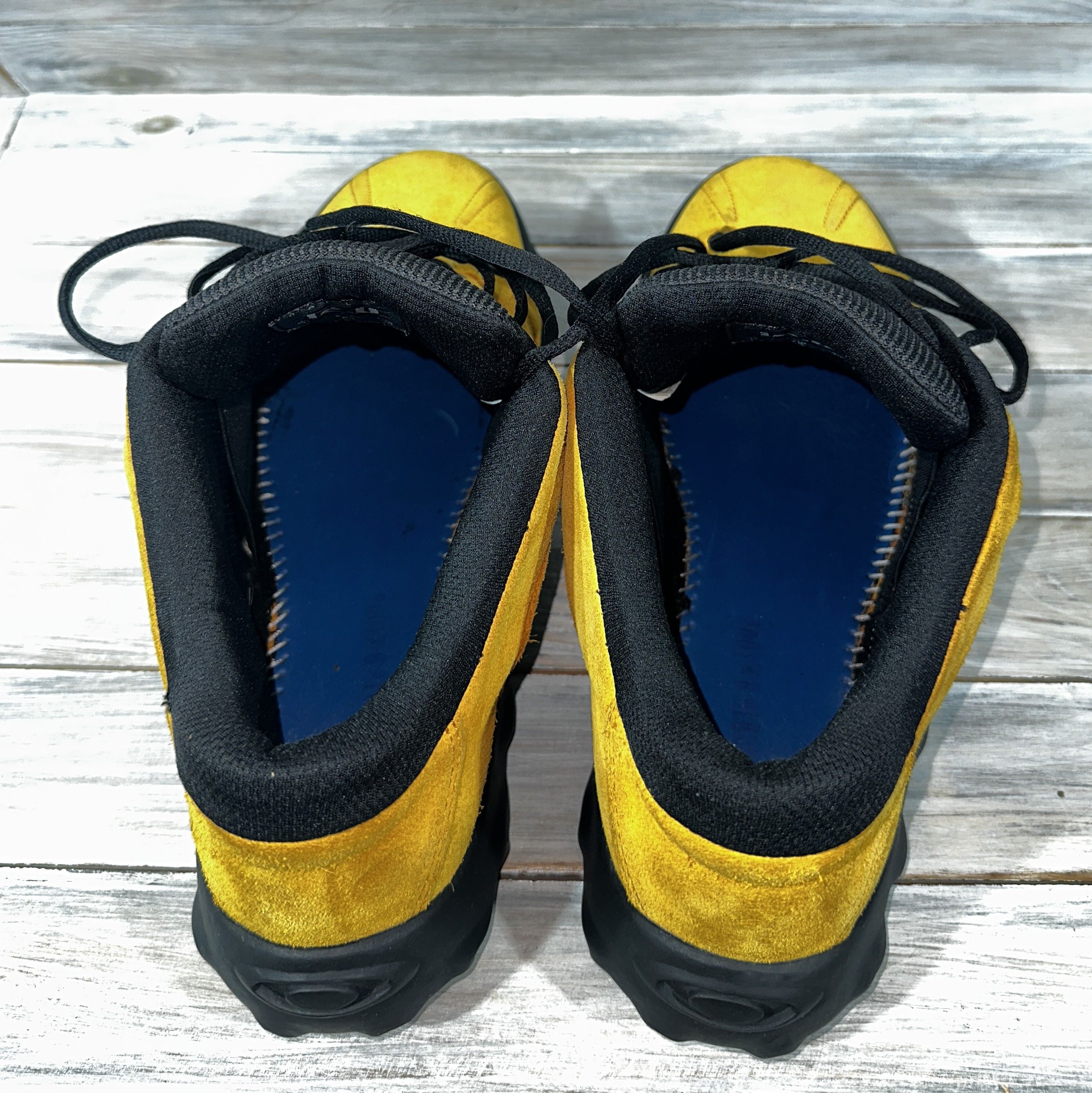 Oakley × Vintage Vintage 00’s Oakley Shoetwo Low Suede Men's Yellow Sneakers Size US 12 / EU 45 - 25 Thumbnail