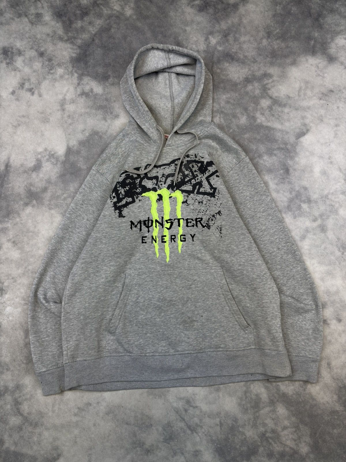 Fox Racing × Vintage Vintage Monster Fox Hoodie Graphic Streetwear y2k 90s drill Size US XL / EU 56 / 4 - 1 Thumbnail