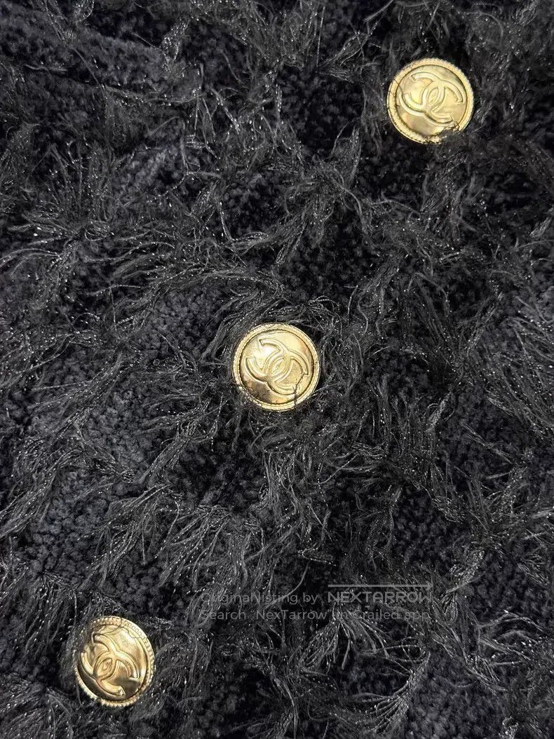 Chanel Chanel Tassel white cuff stitching woven long-sleeved jack Size XS / US 0-2 / IT 36-38 - 4 Thumbnail