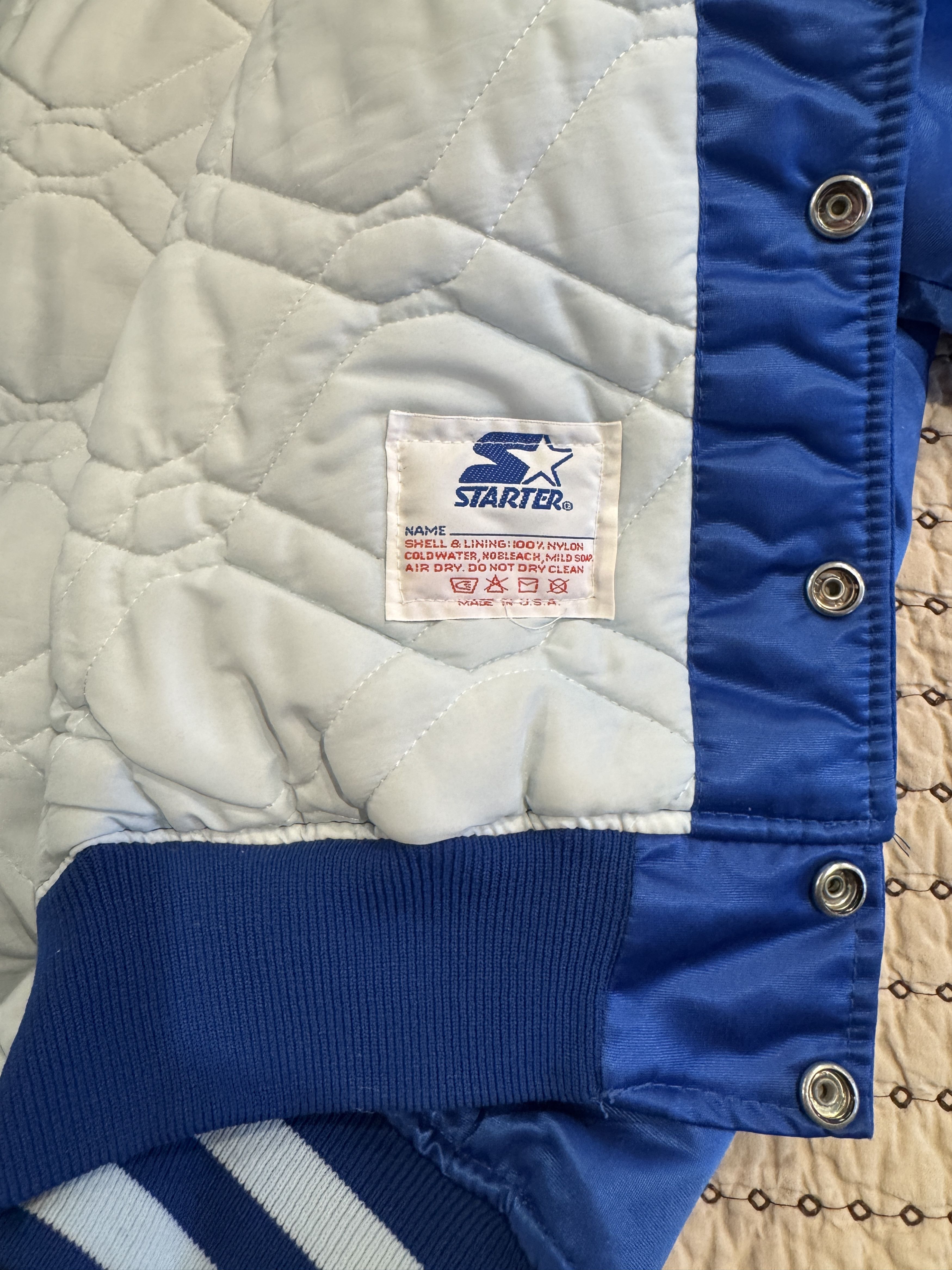 Starter STARTER JACKET BROOKLYN DODGERS BLUE SIZE MEDIUM Size US M / EU 48-50 / 2 - 9 Thumbnail