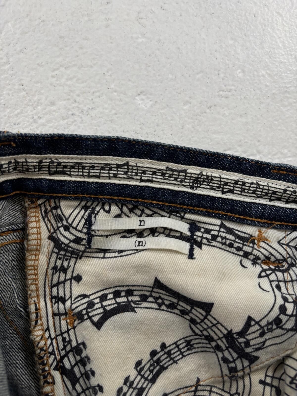 Other Number Nine Raw Crying Heart Denim Size US 31 - 7 Thumbnail