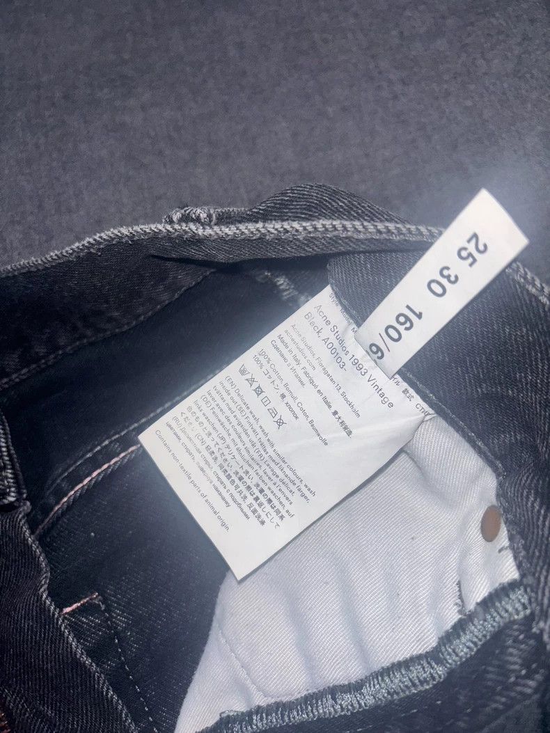 Acne Studios Acne studios Washed black jeans 2502-Nextarrow Size US 30 / EU 46 - 6 Thumbnail