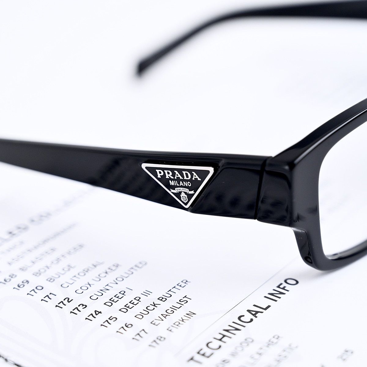 Prada PRADA 0PR 07ZV 1AB1O1 GLASSES Size ONE SIZE - 4 Thumbnail