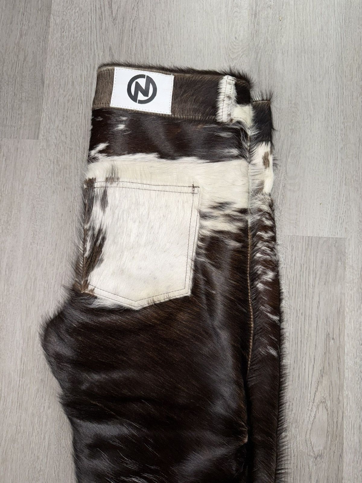 NYRVA Flared Cowhide Pants Size US 32 / EU 48 - 5 Thumbnail
