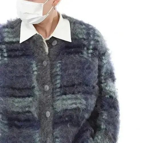 Aran Isles Knitwear Fashion Tie-dye Knitted Cardigan Sweater Size US L / EU 52-54 / 3 - 2 Thumbnail